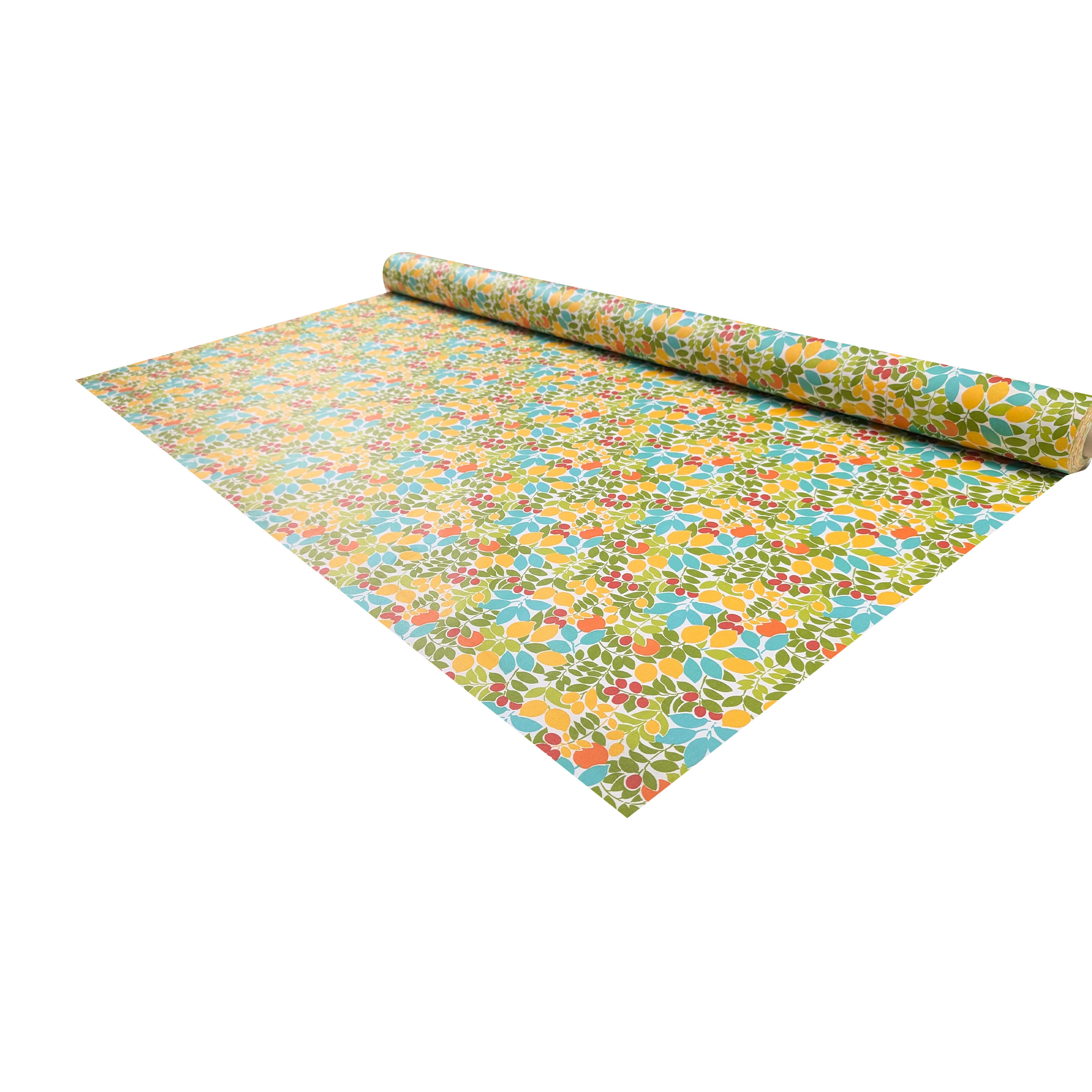 Fabric for Enduite Tablecloth Stain-Free Fruits Image