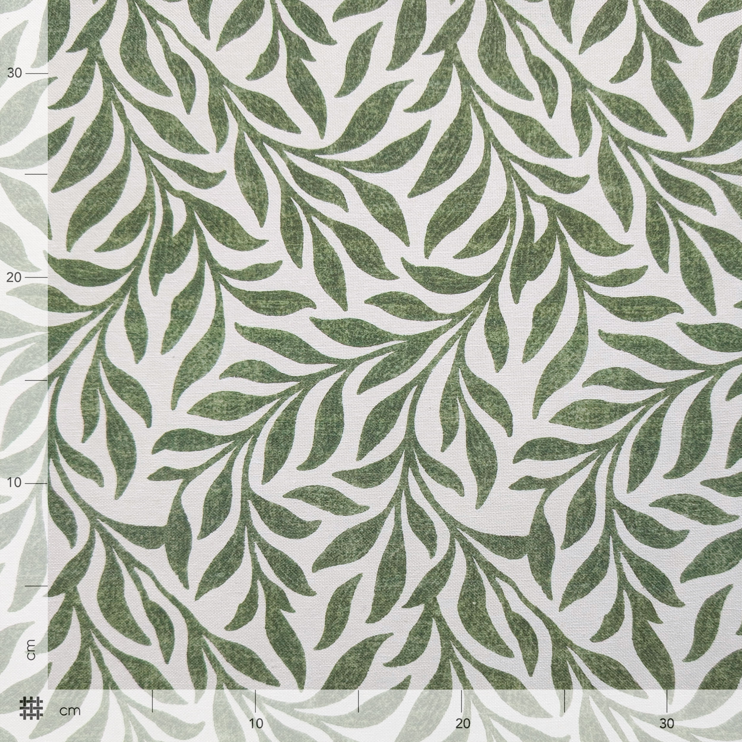 Mixed Cotton Furnishing Green Branches Image