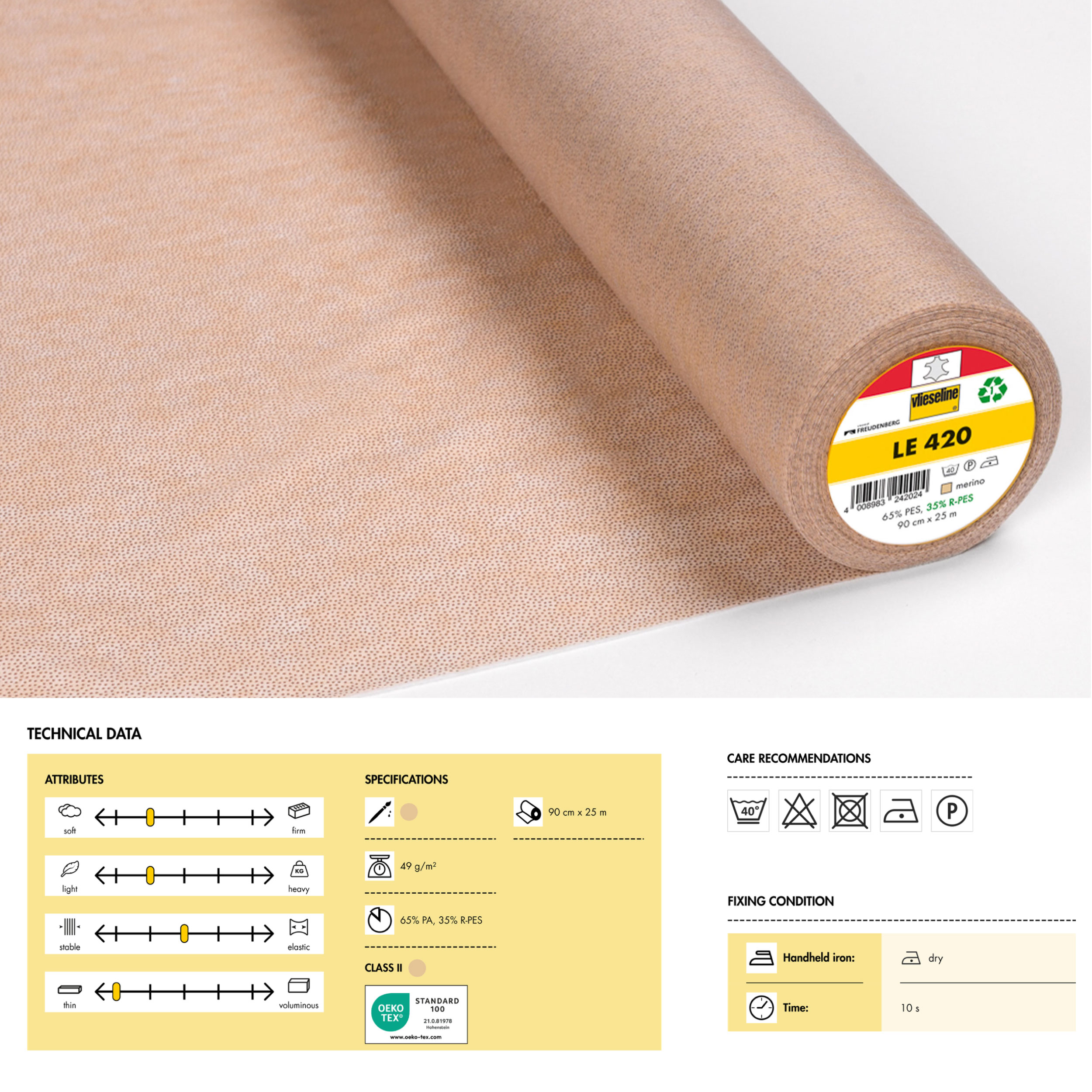 Interfaces thermocollantes LE420 Image
