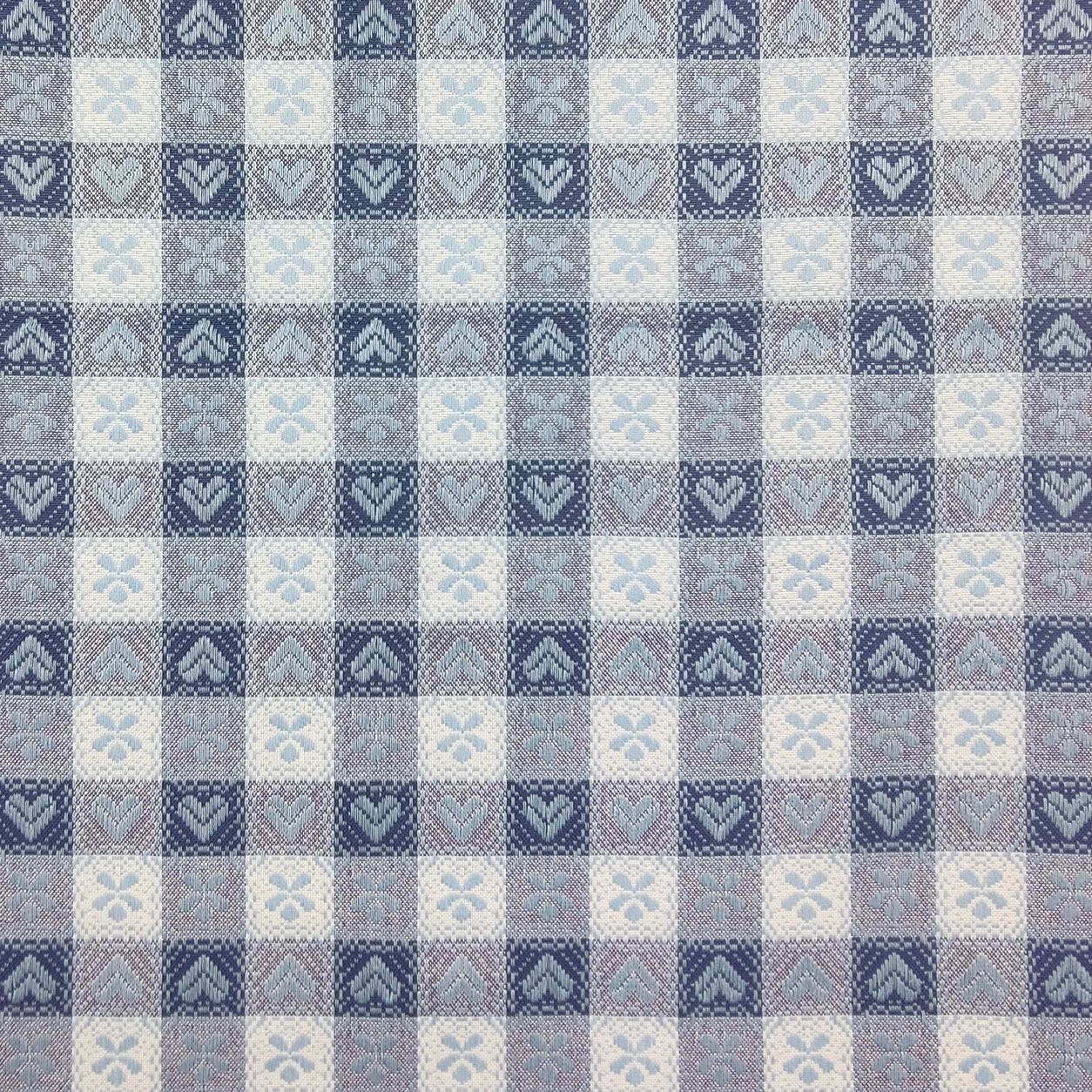 Tissu de nappe tyrolienne teintée au fil Image