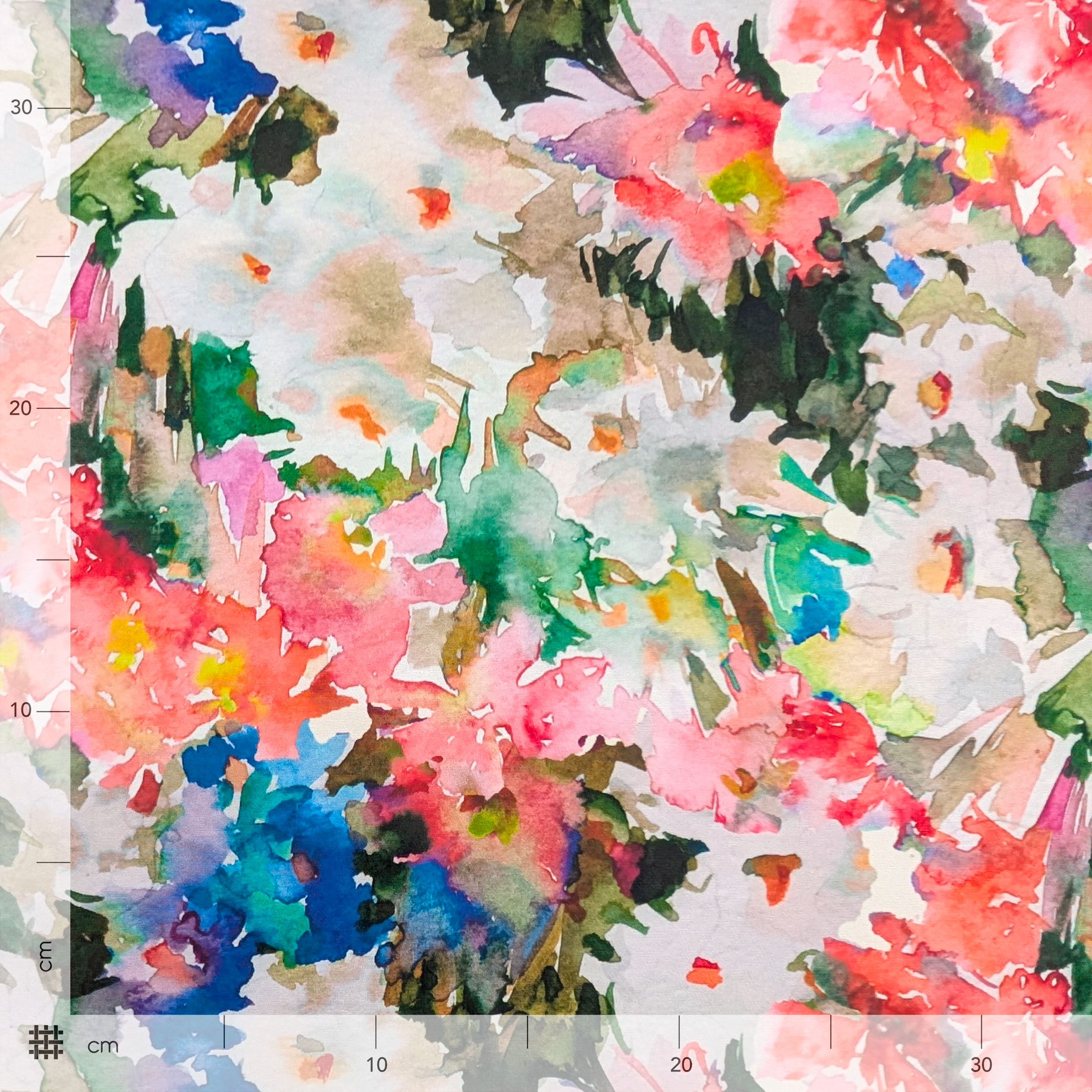 Comfort Cady with Watercolour Flowers Image