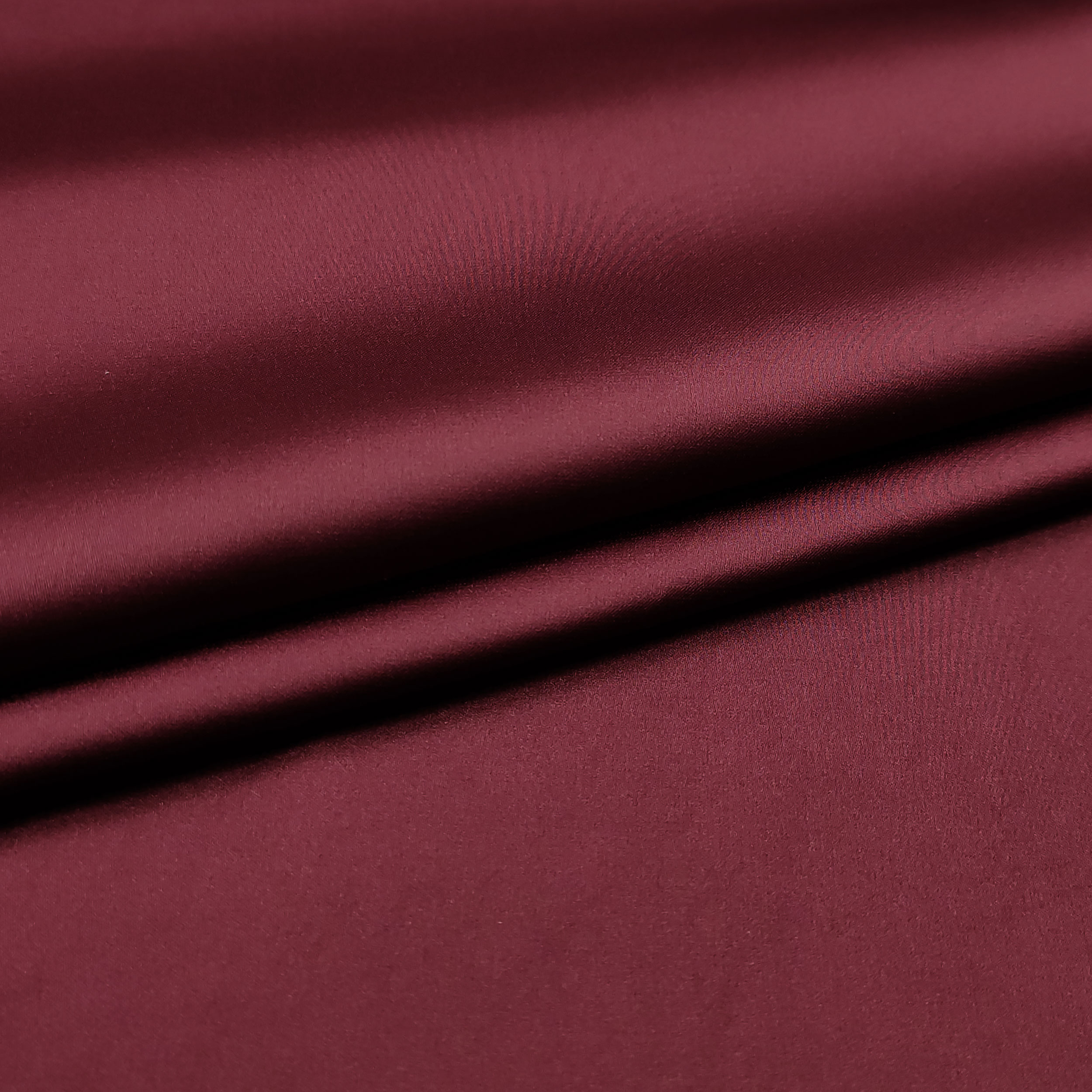 Silky Sateen Stretch Fabric Image