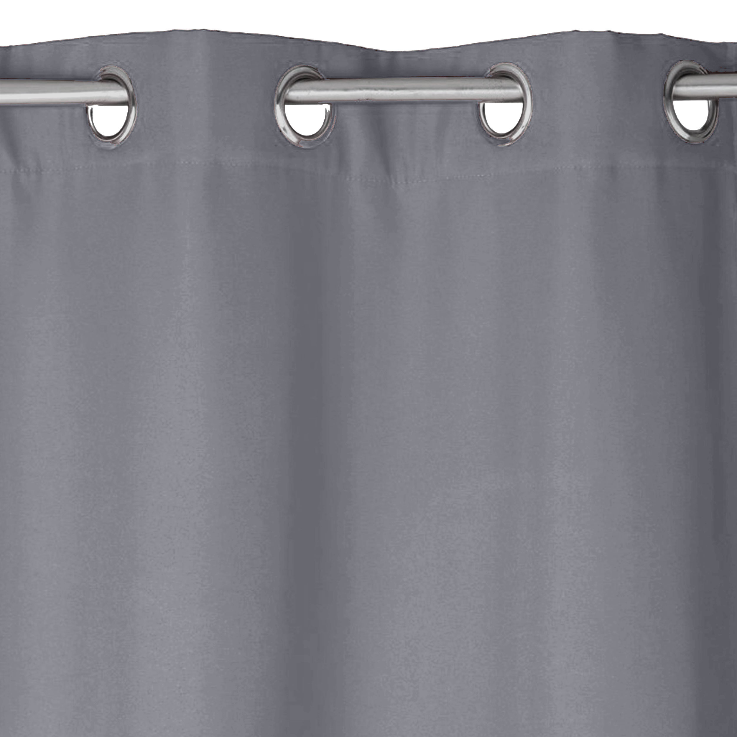 Rideau emballé Oscurante Gris foncé