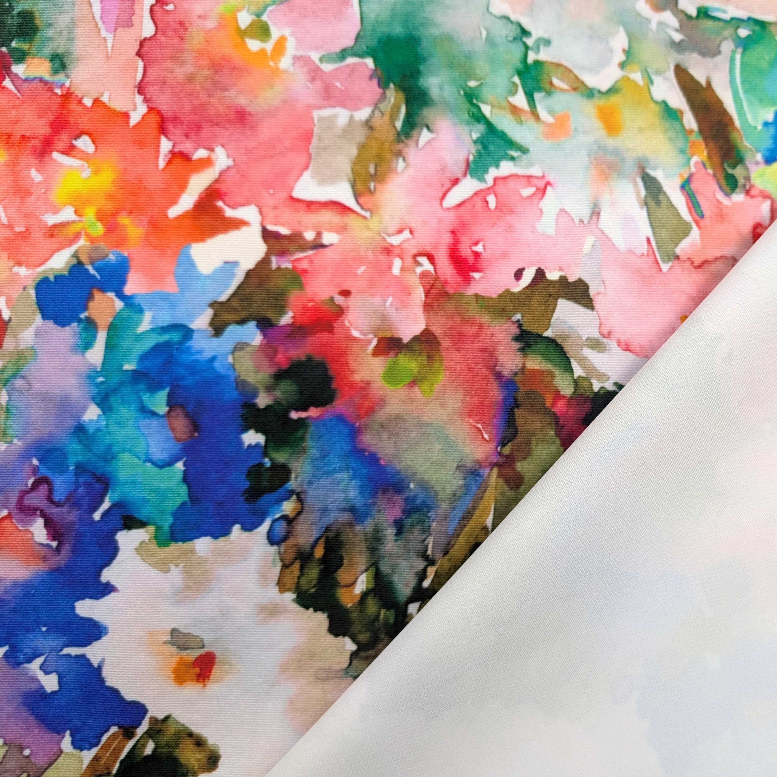 Comfort Cady with Watercolour Flowers Image