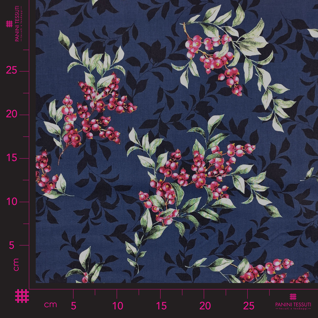 tessuto-in-cotone-gutermann-foglie-ribes-blu
