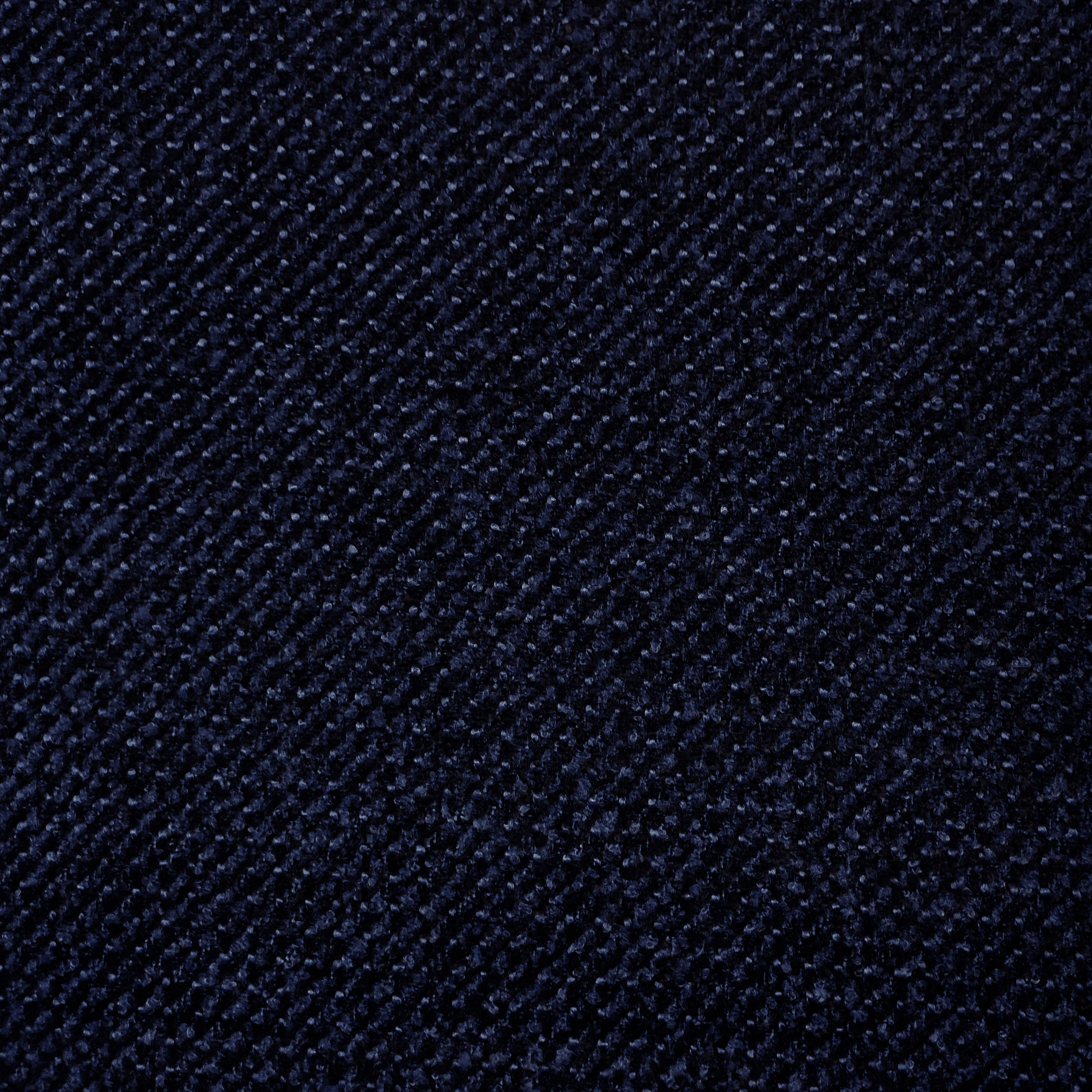 Manteau en tweed bleu et noir