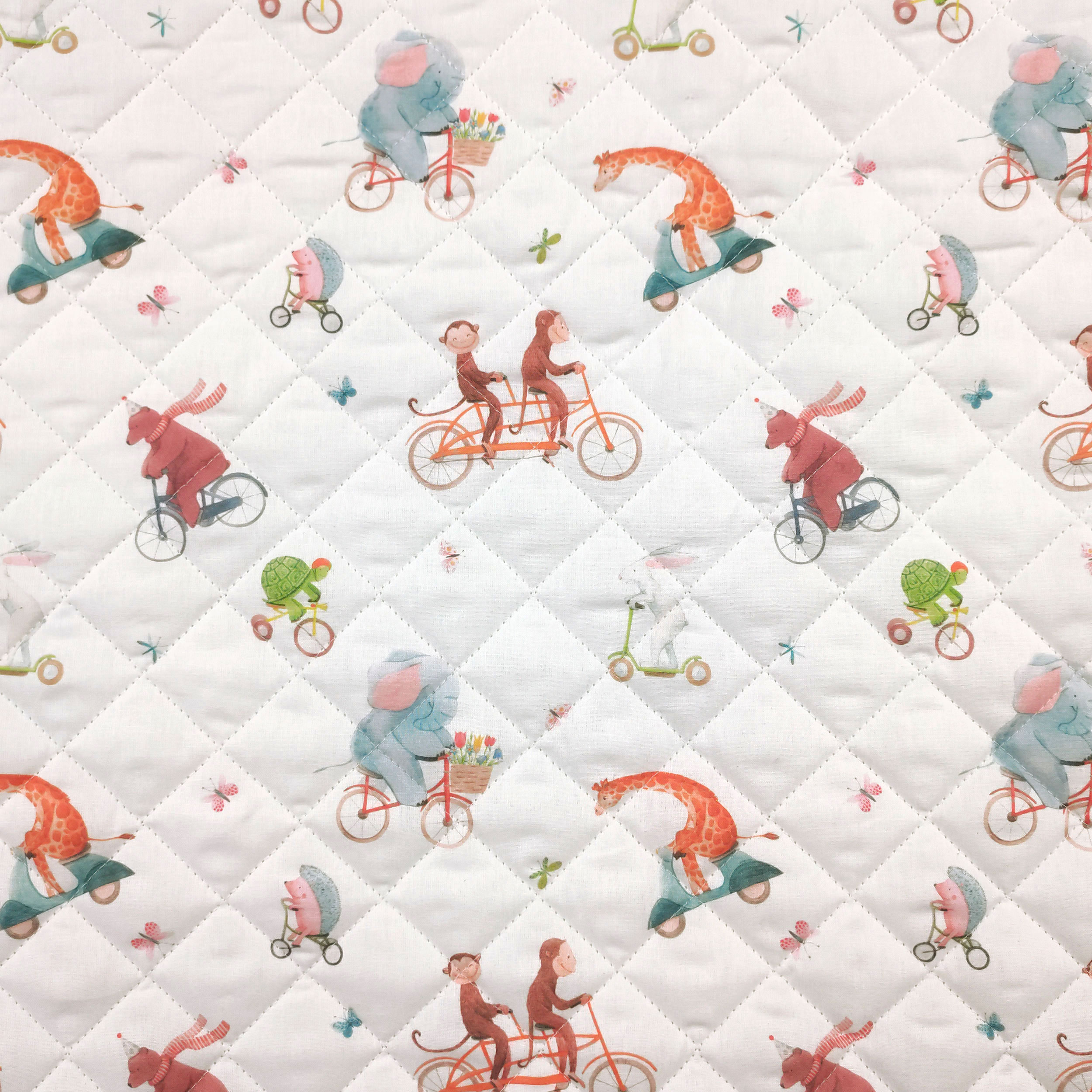 Sleeping Bag Bicycle Animals