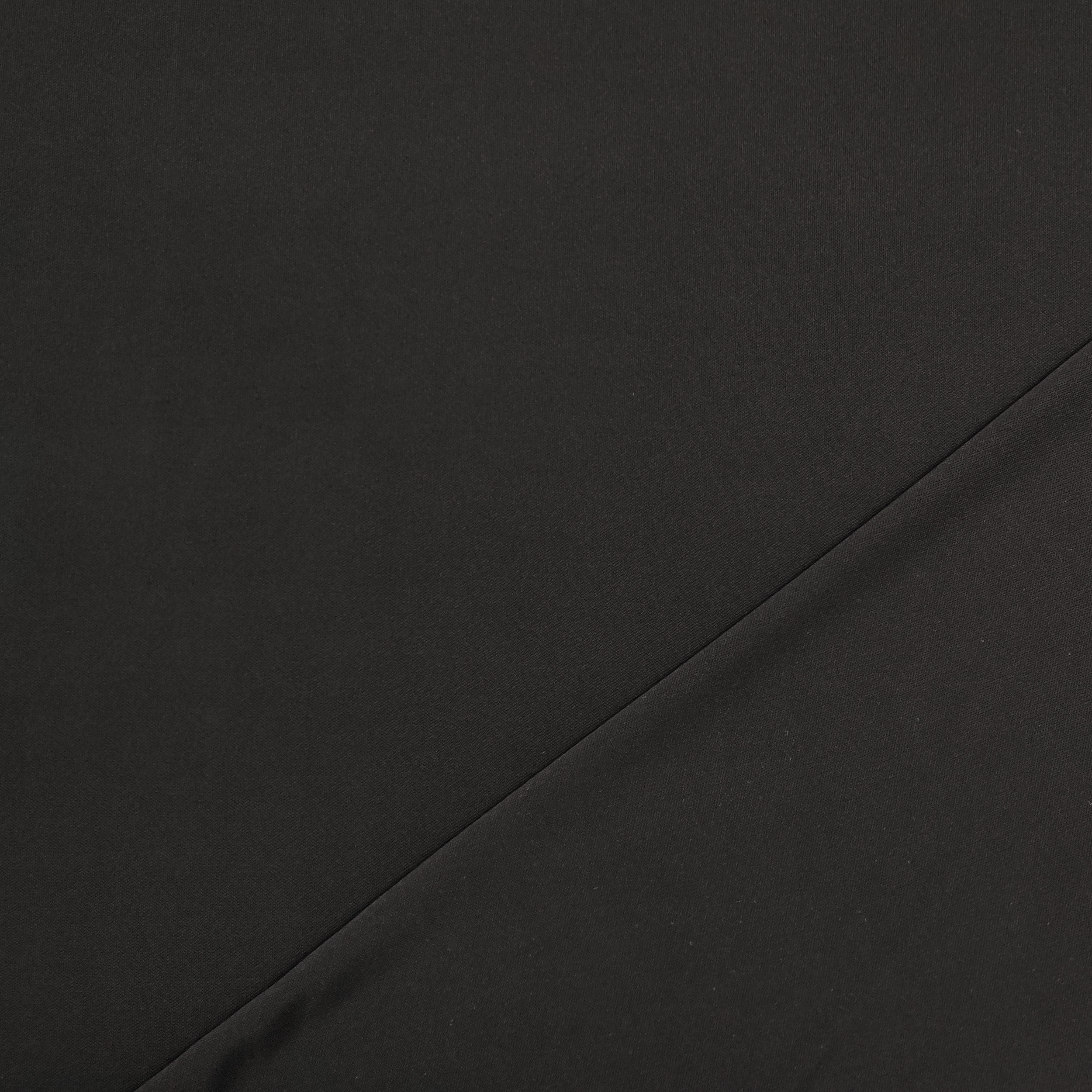 Black Natural Silk Viscose Jersey