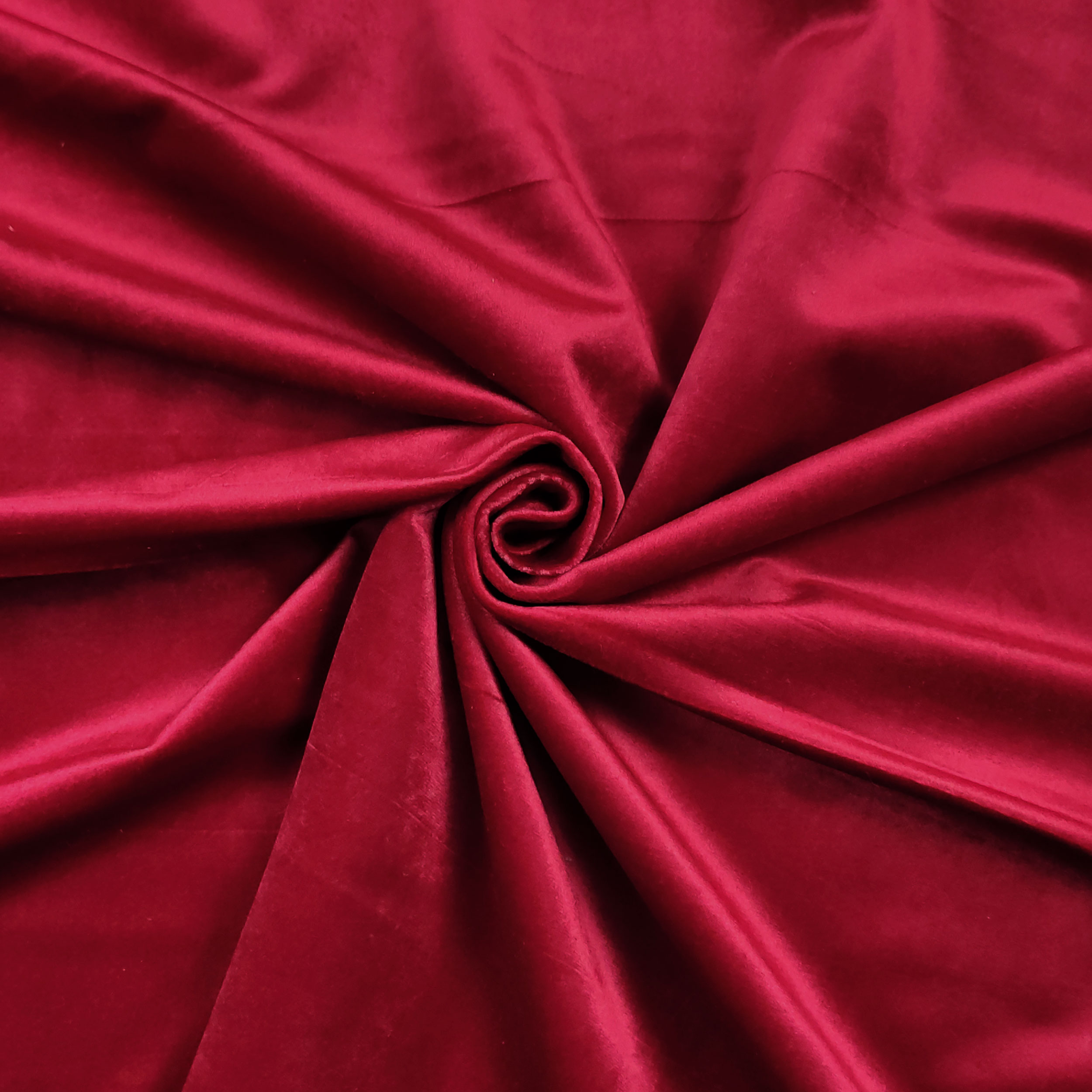 Roter Samt-Stoff
