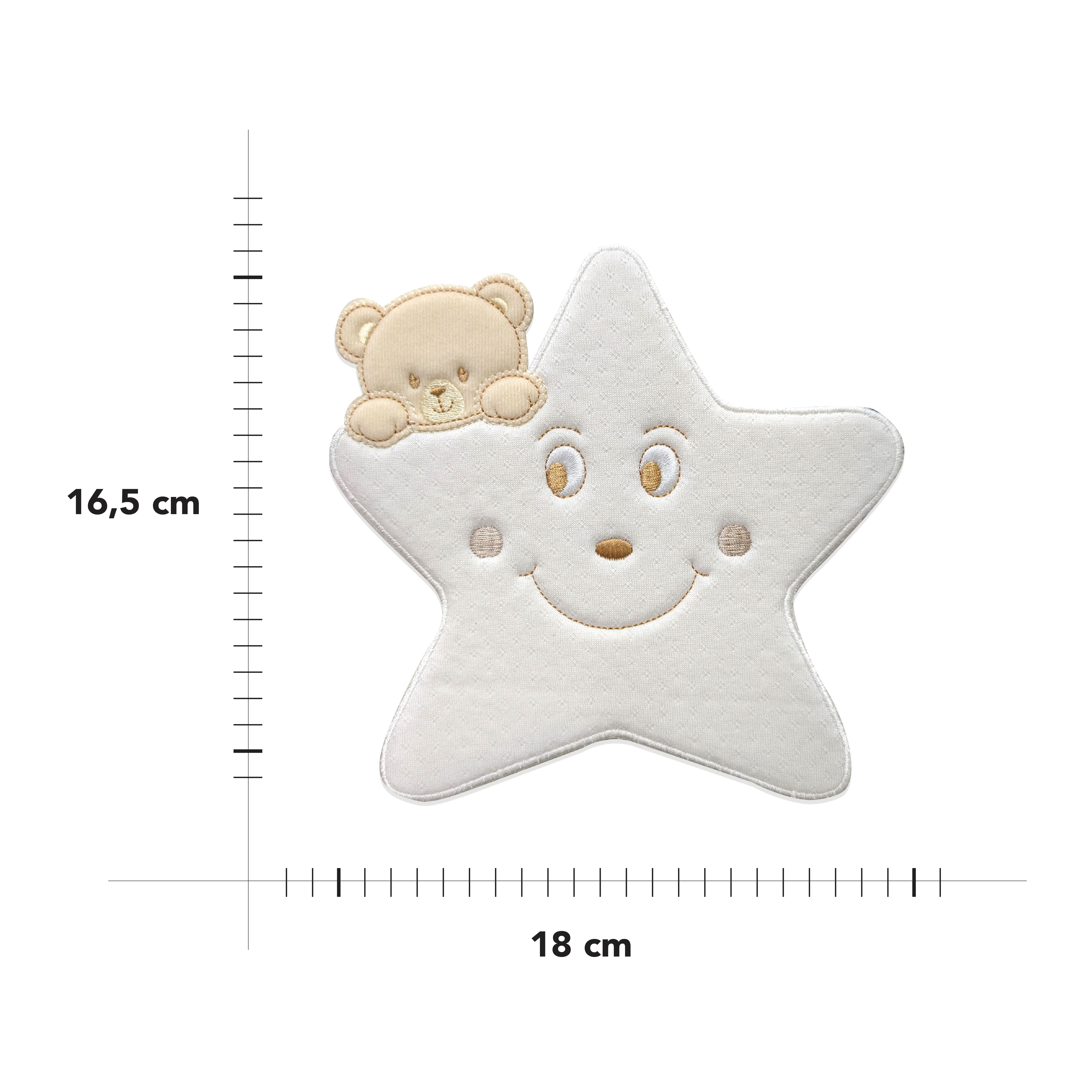Thermoadhesive application Star and Bear Image