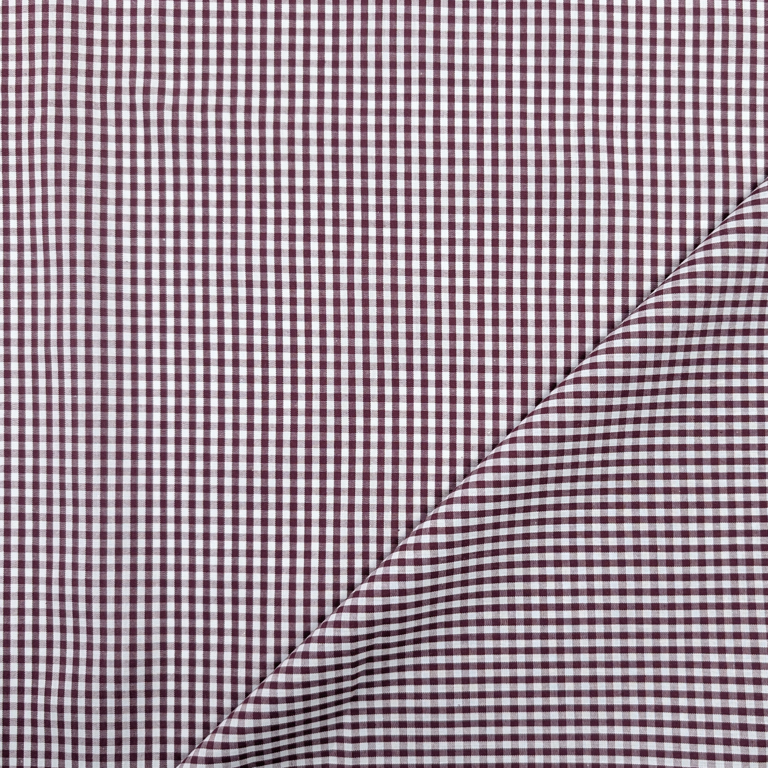 Cotton for Shirts Quadrettini Vinaccia Image