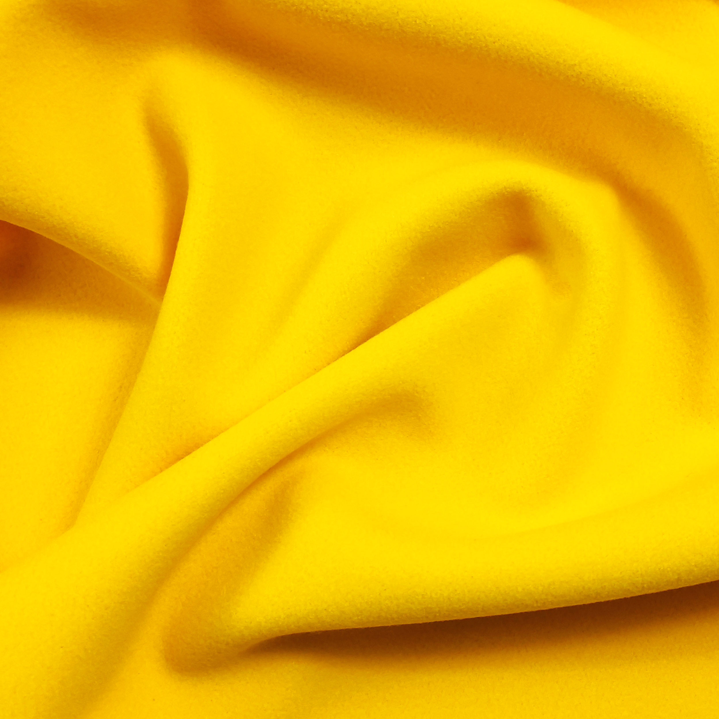 Manteau jaune uni