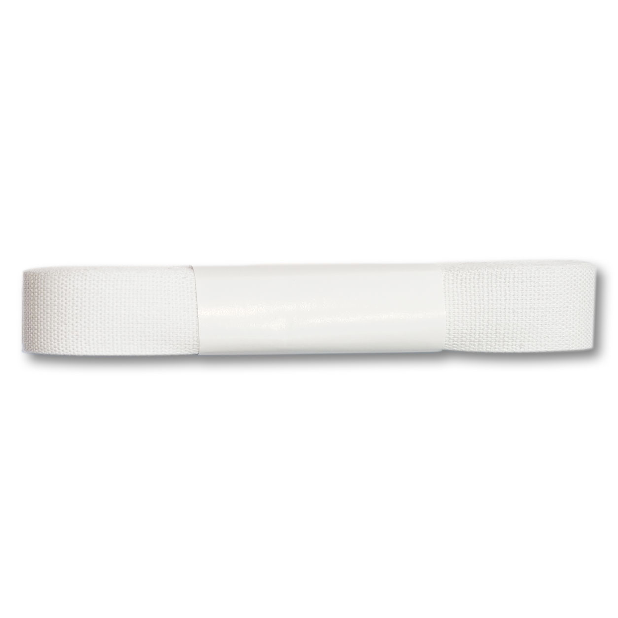 QWORK® Cinghia di Cotone Bianco 5m x 32mm, Spessore 1