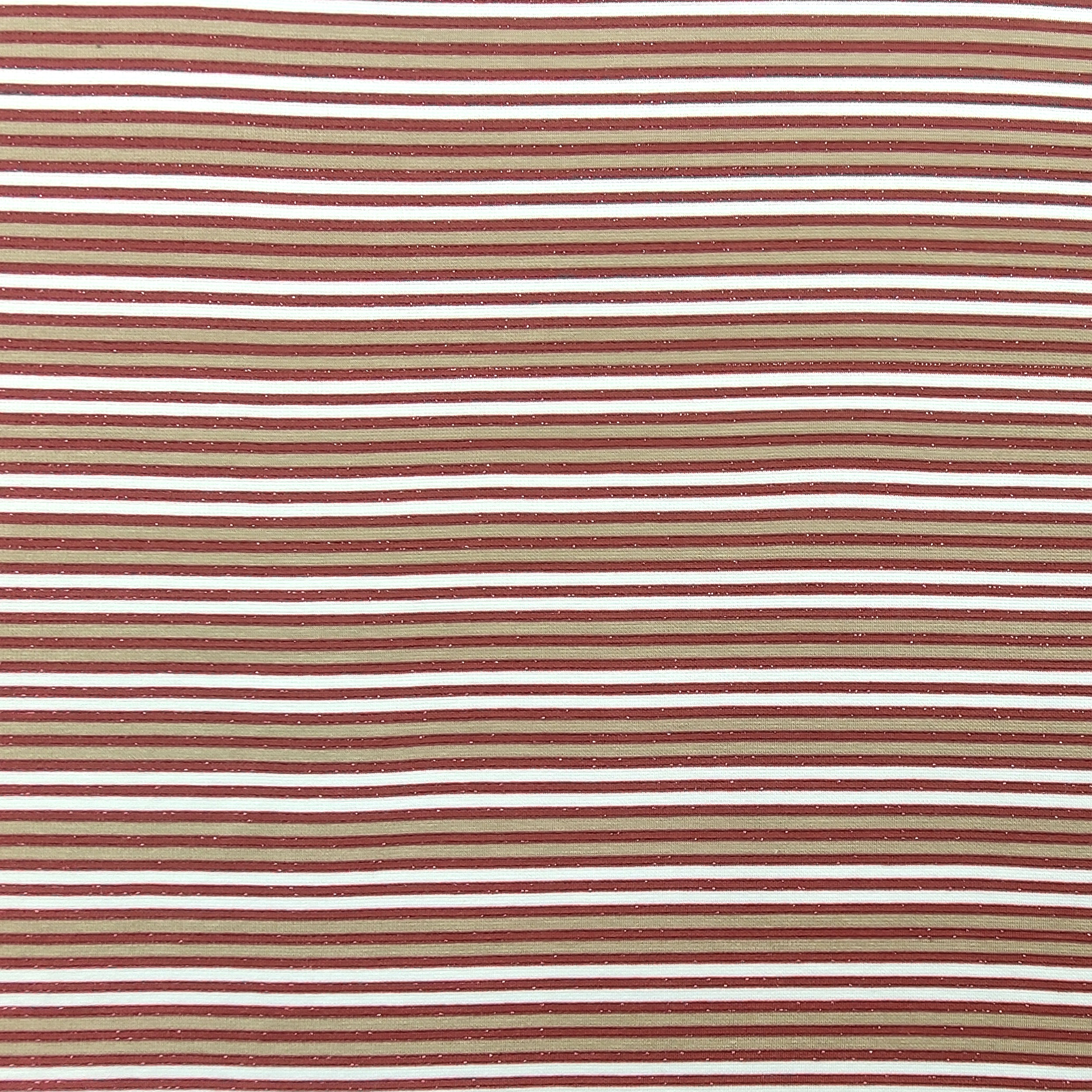 Coloured Lurex Striped Jersey