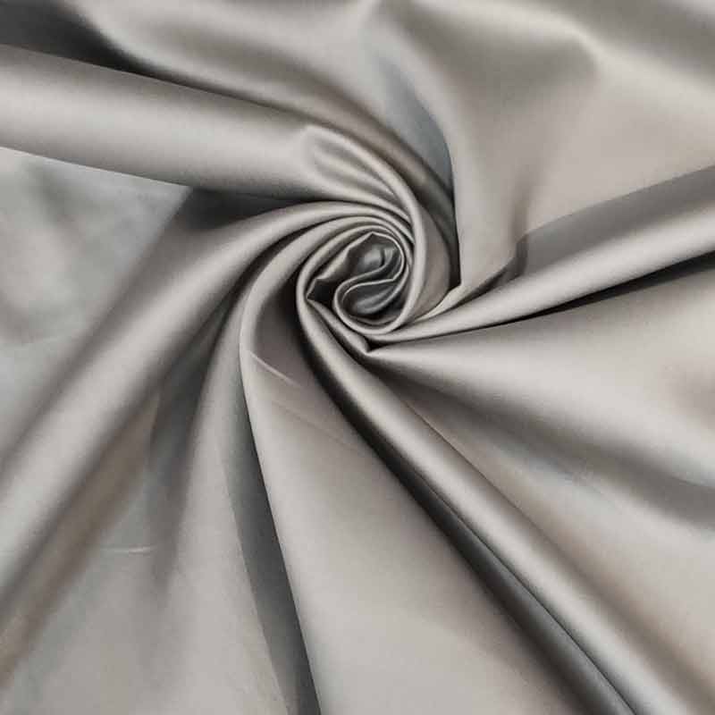 Tessuto Raso Lenzuola Grigio