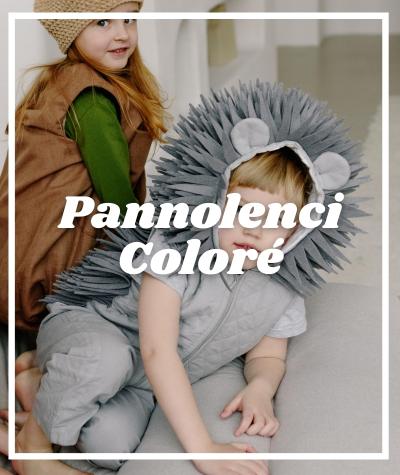 pannolenci colorato di panini tessuti