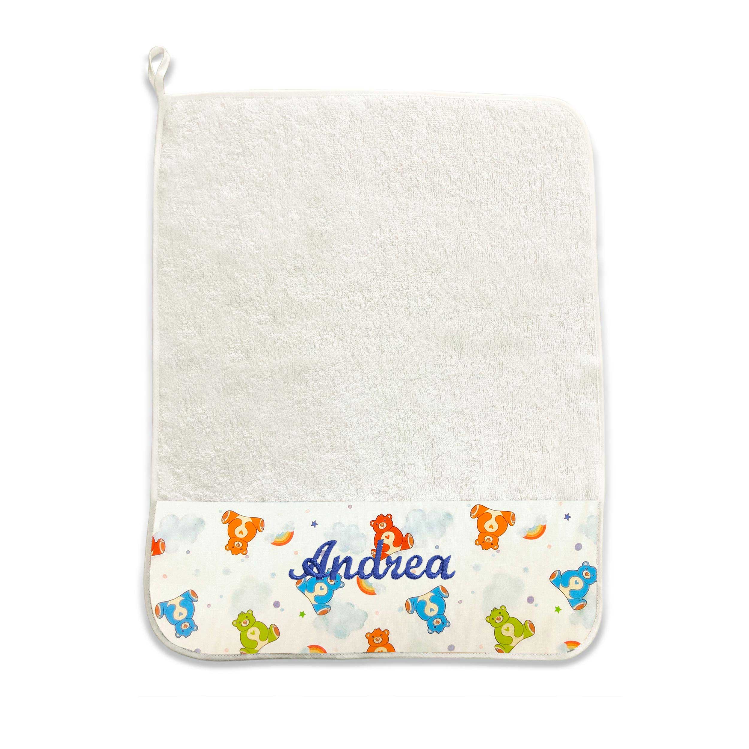  Serviette de bain Oursons et arcs-en-ciel Image