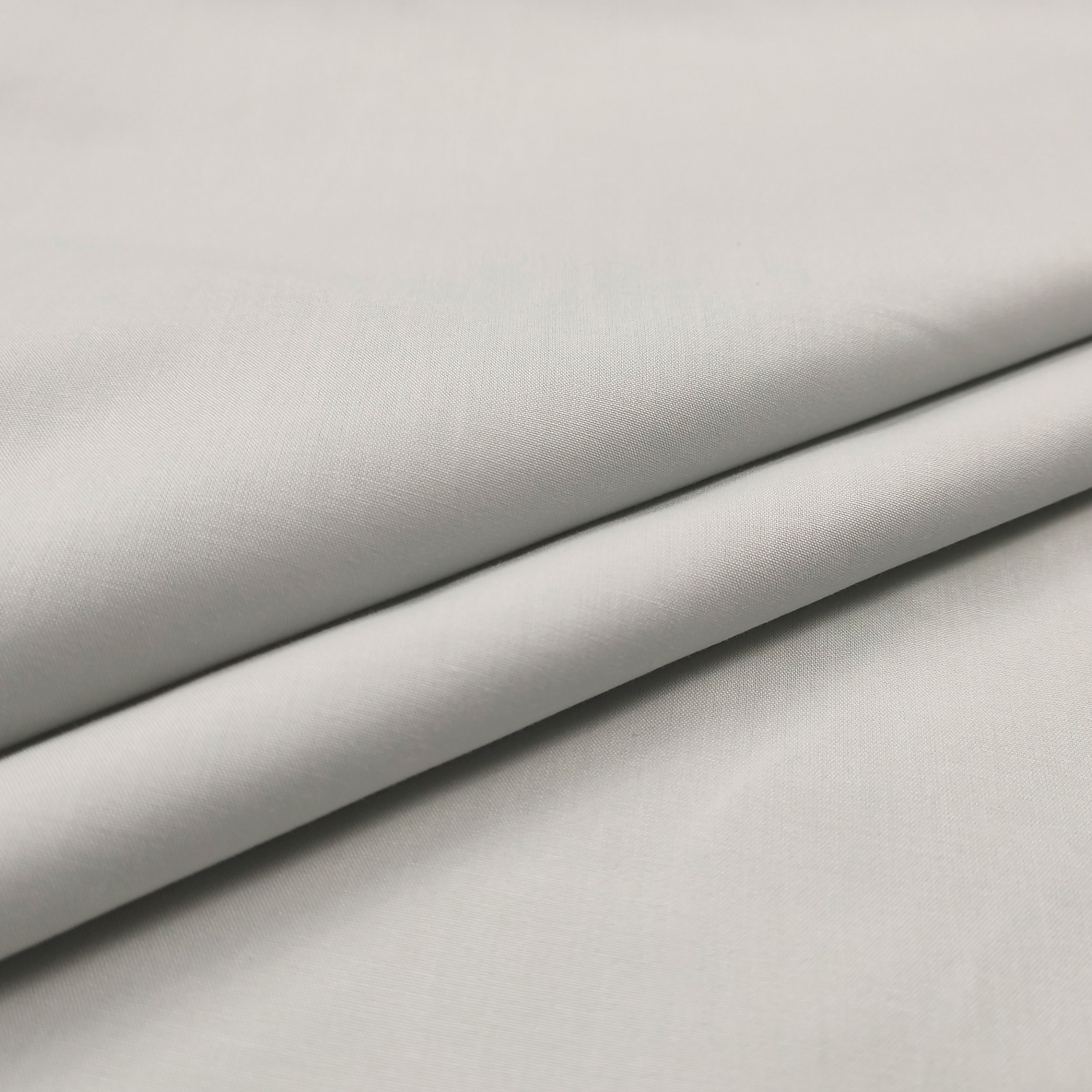 Light Grey Percale Cotton 