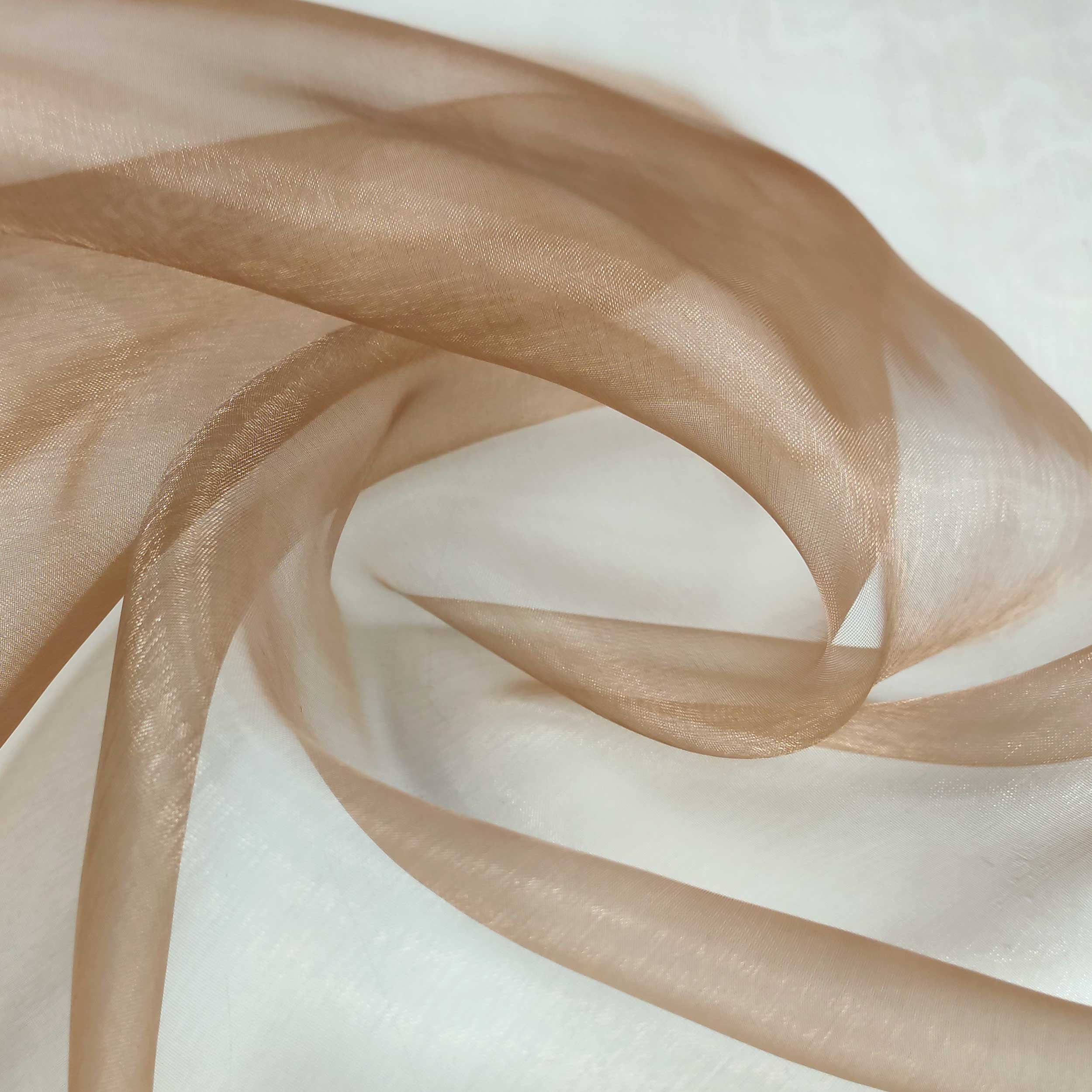 Einfarbiger Organza Image