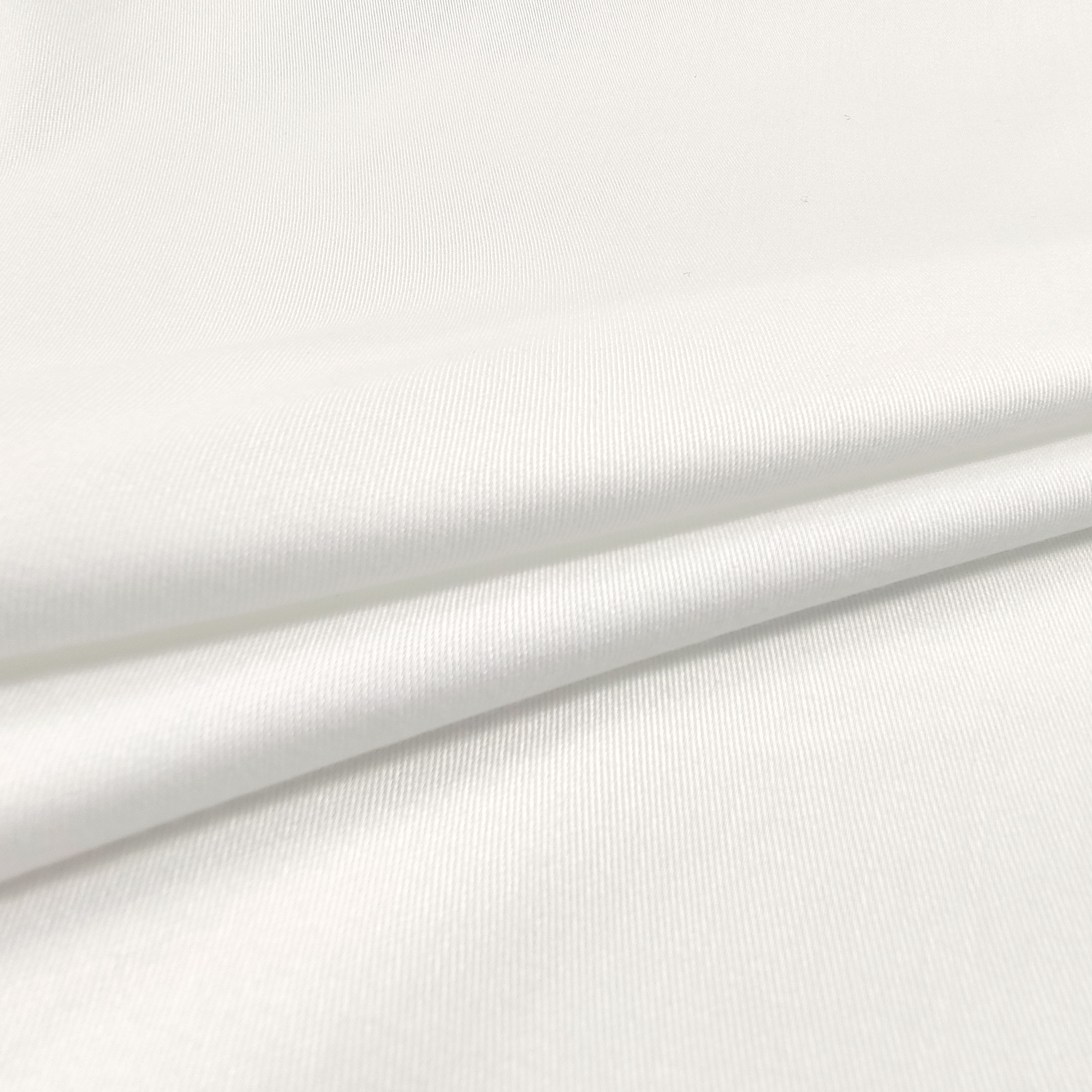 Tissu de rideau opaque en fausse viscose blanc Image