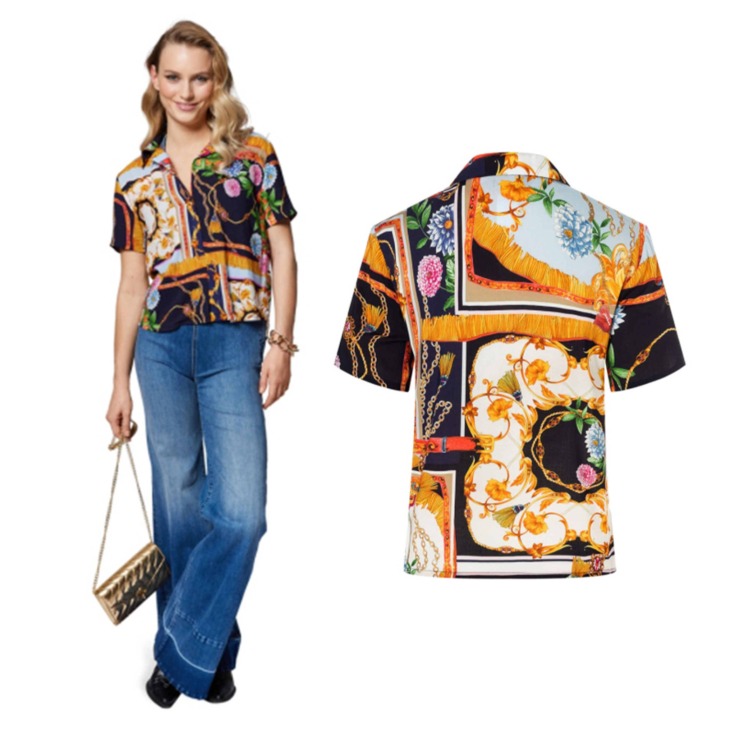 Burda Pattern Super Easy Blouse Image