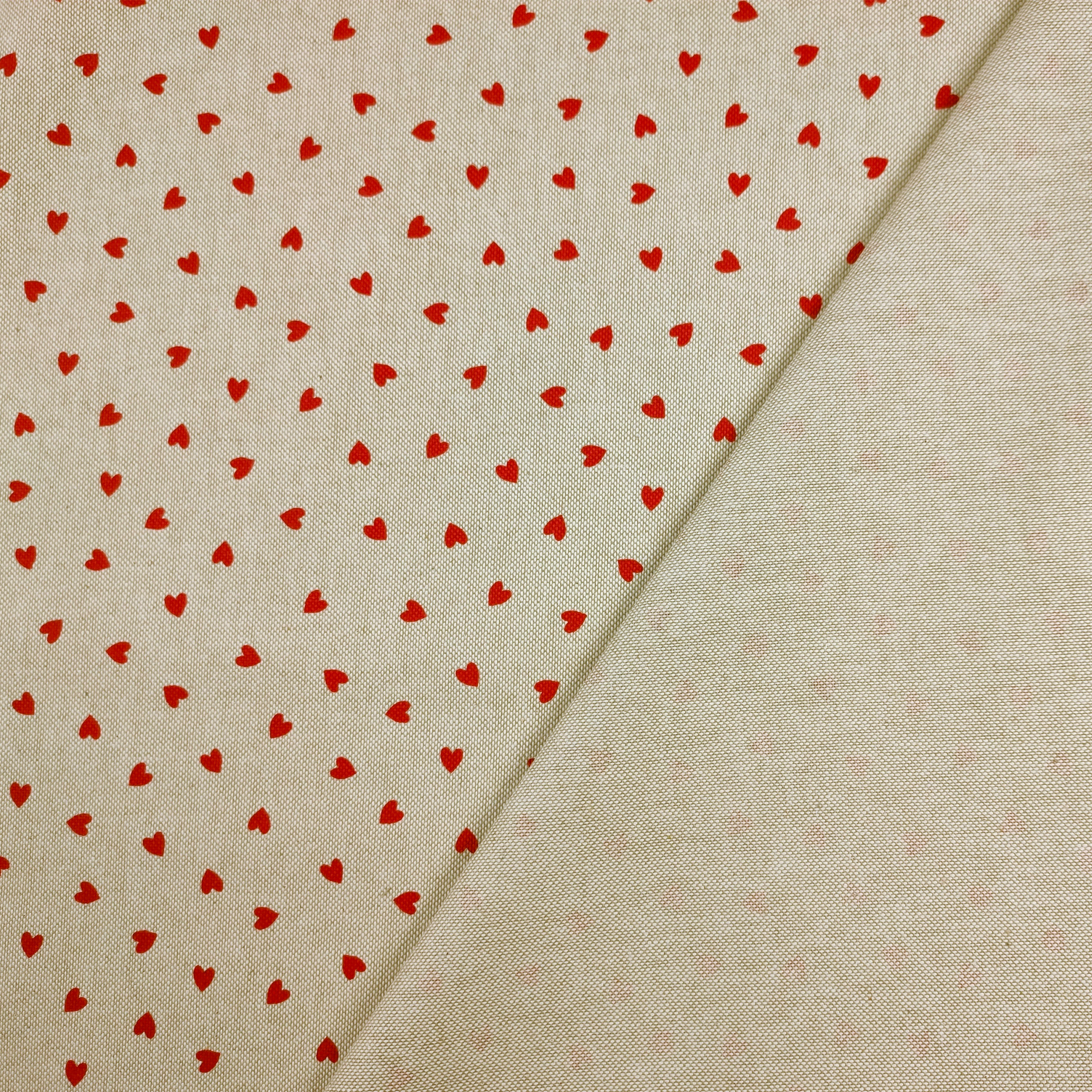 Half Panama - Little Red Hearts Image