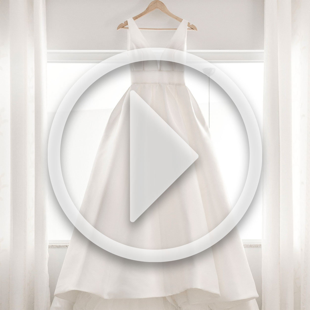 Silk Blend White Mikado Image
