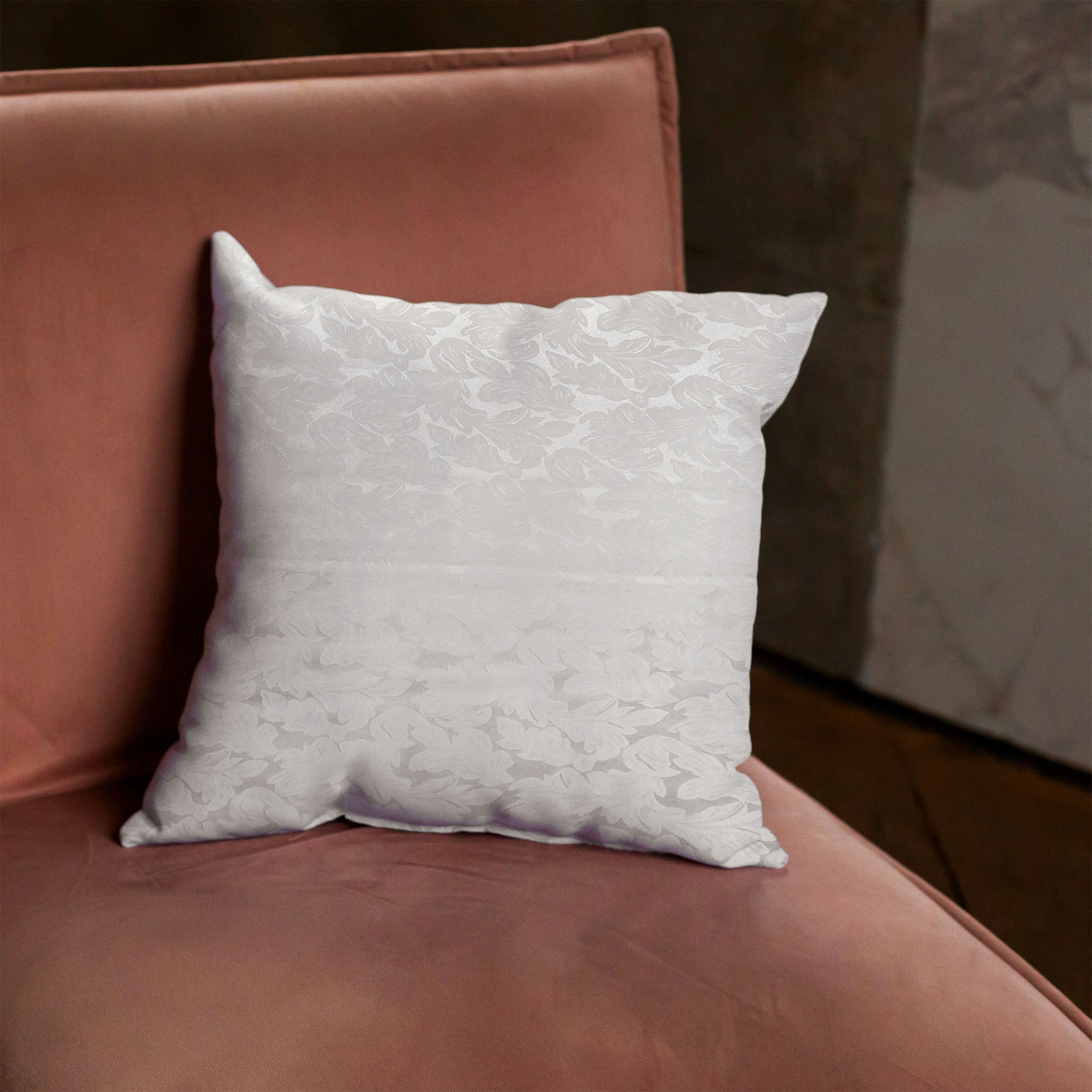 Tissu damassé blanc Image