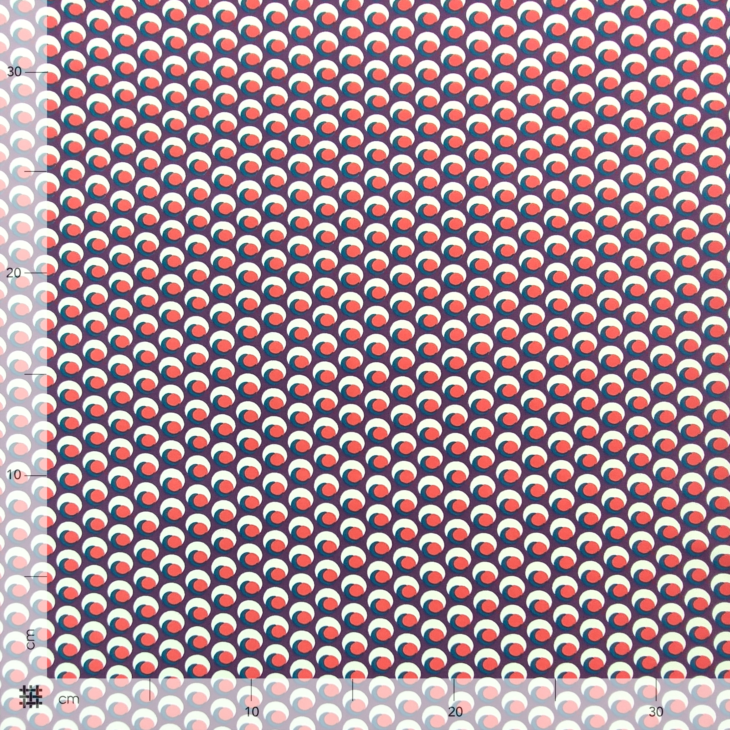 Viscose Silk jersey Abstract Geometric Patterns