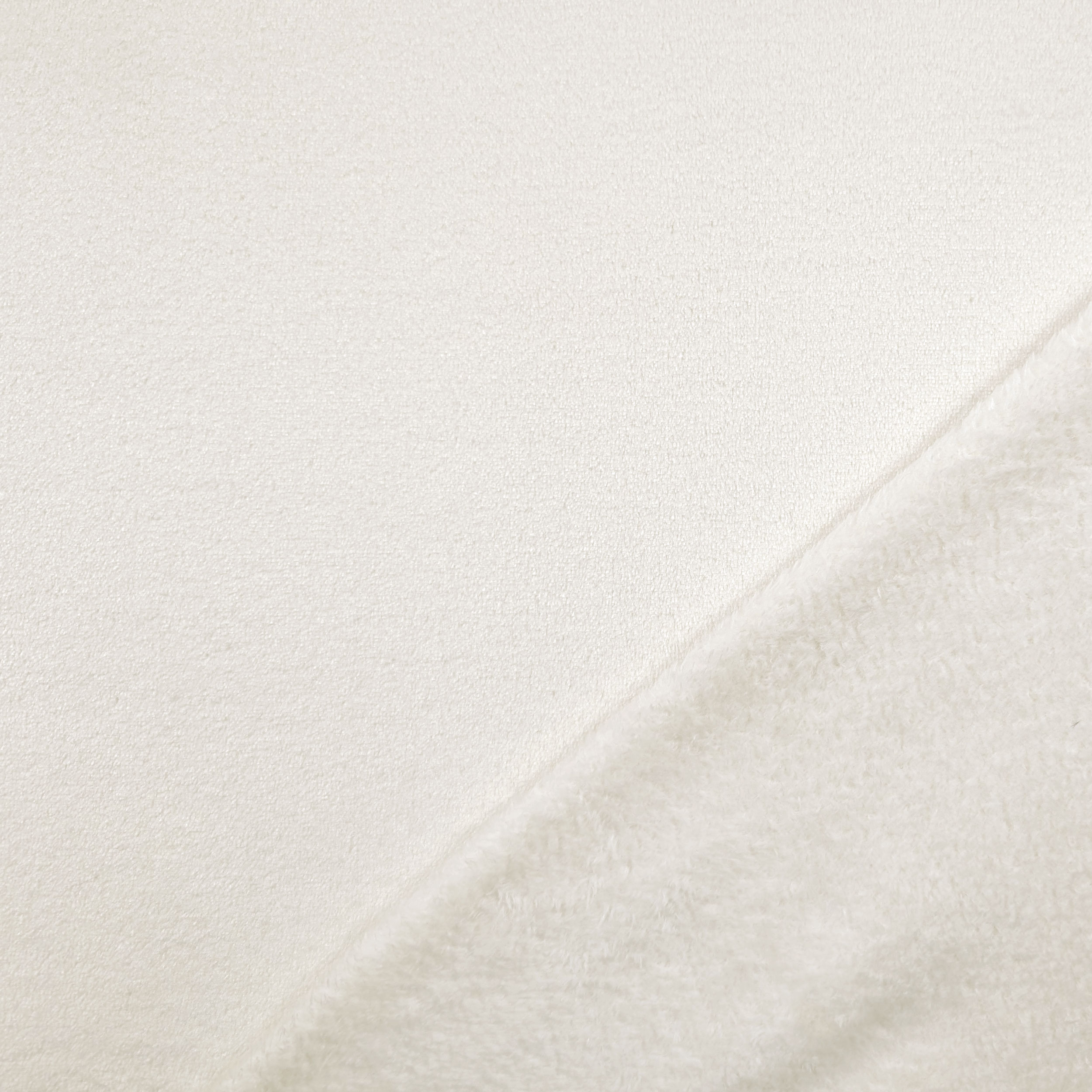 Plain Plush Fleece Fabric Image