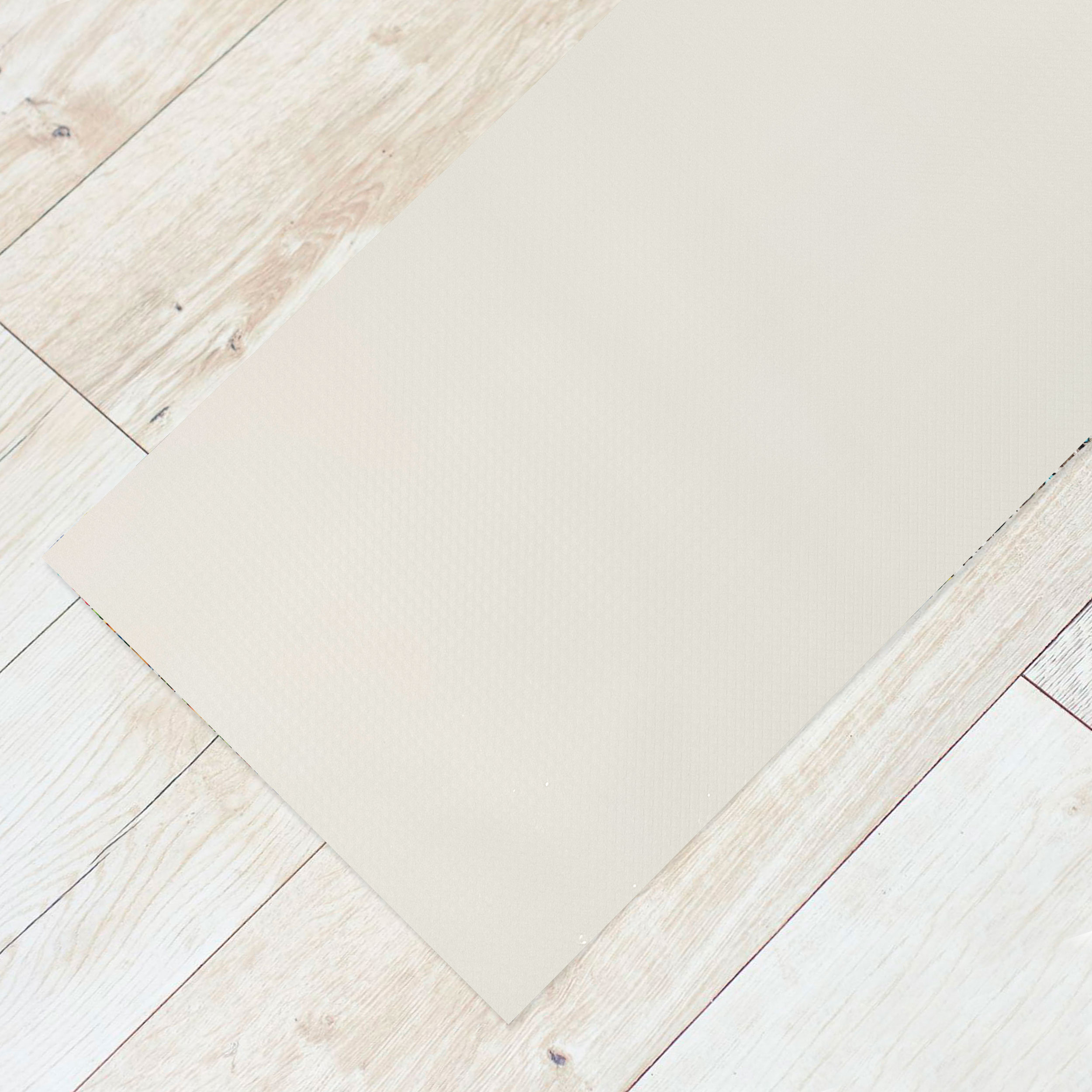Tapis blanc tressé antidérapant Image