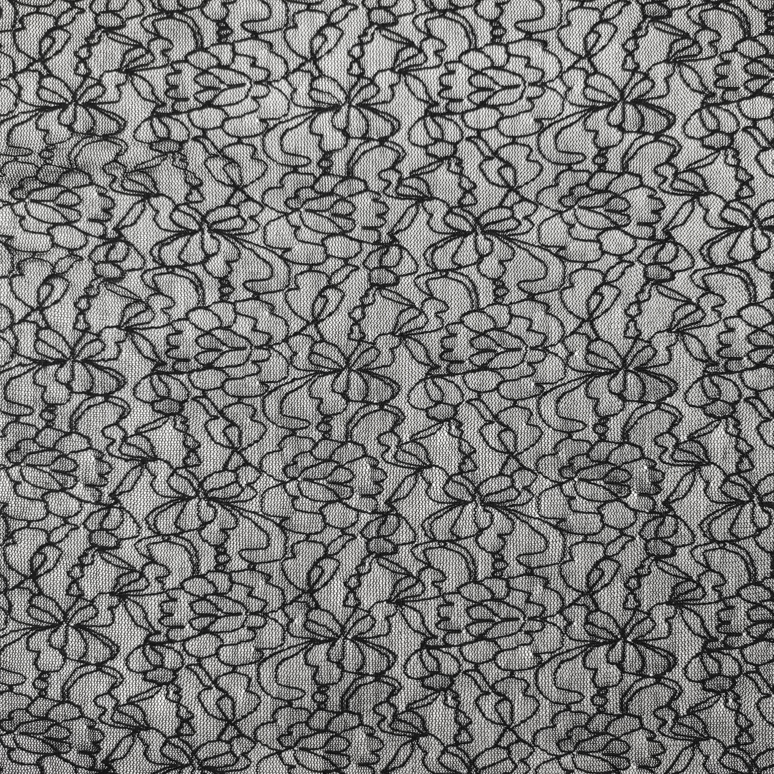 Elastic Lace with Flowers Image