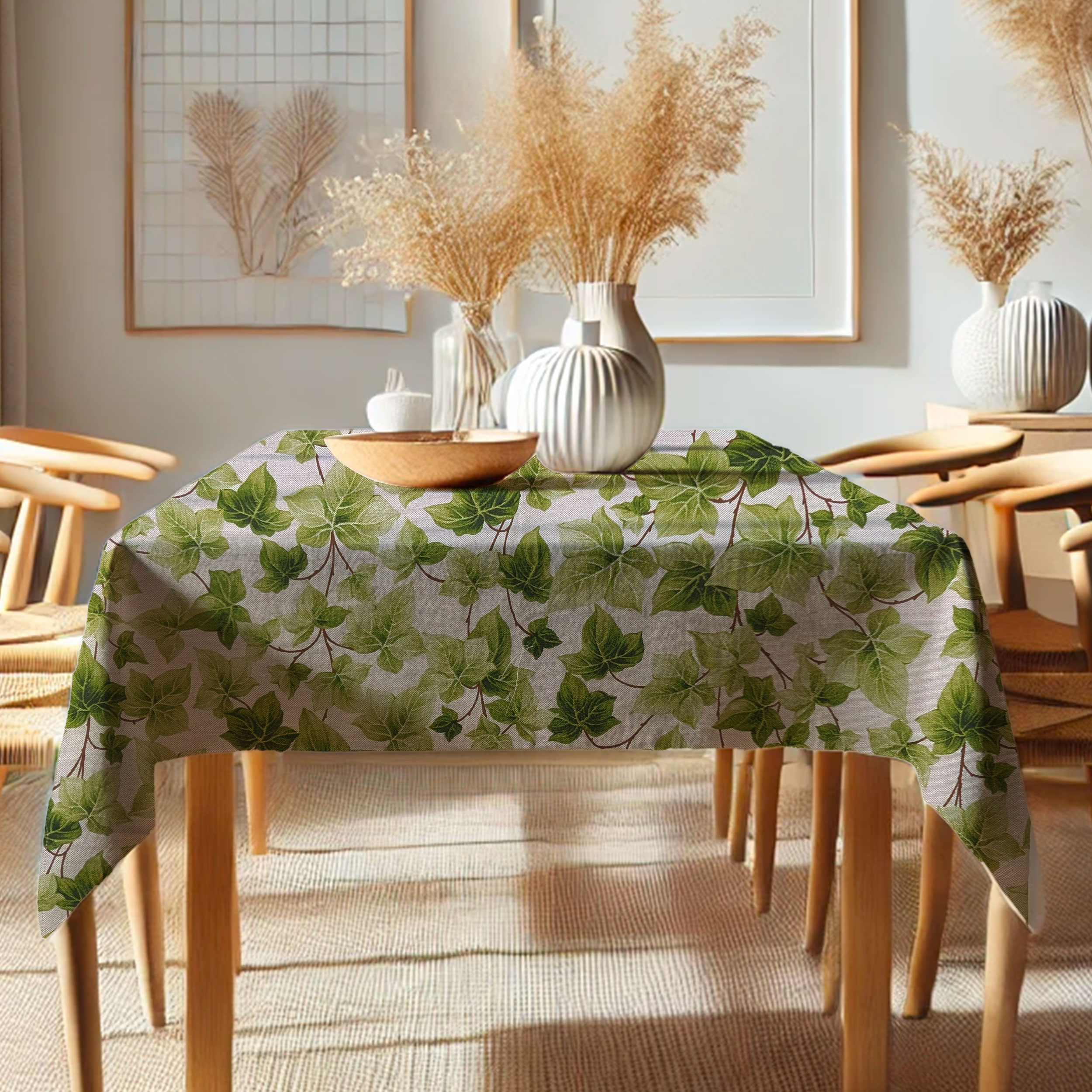Tablecloth Packed with Ivy Image