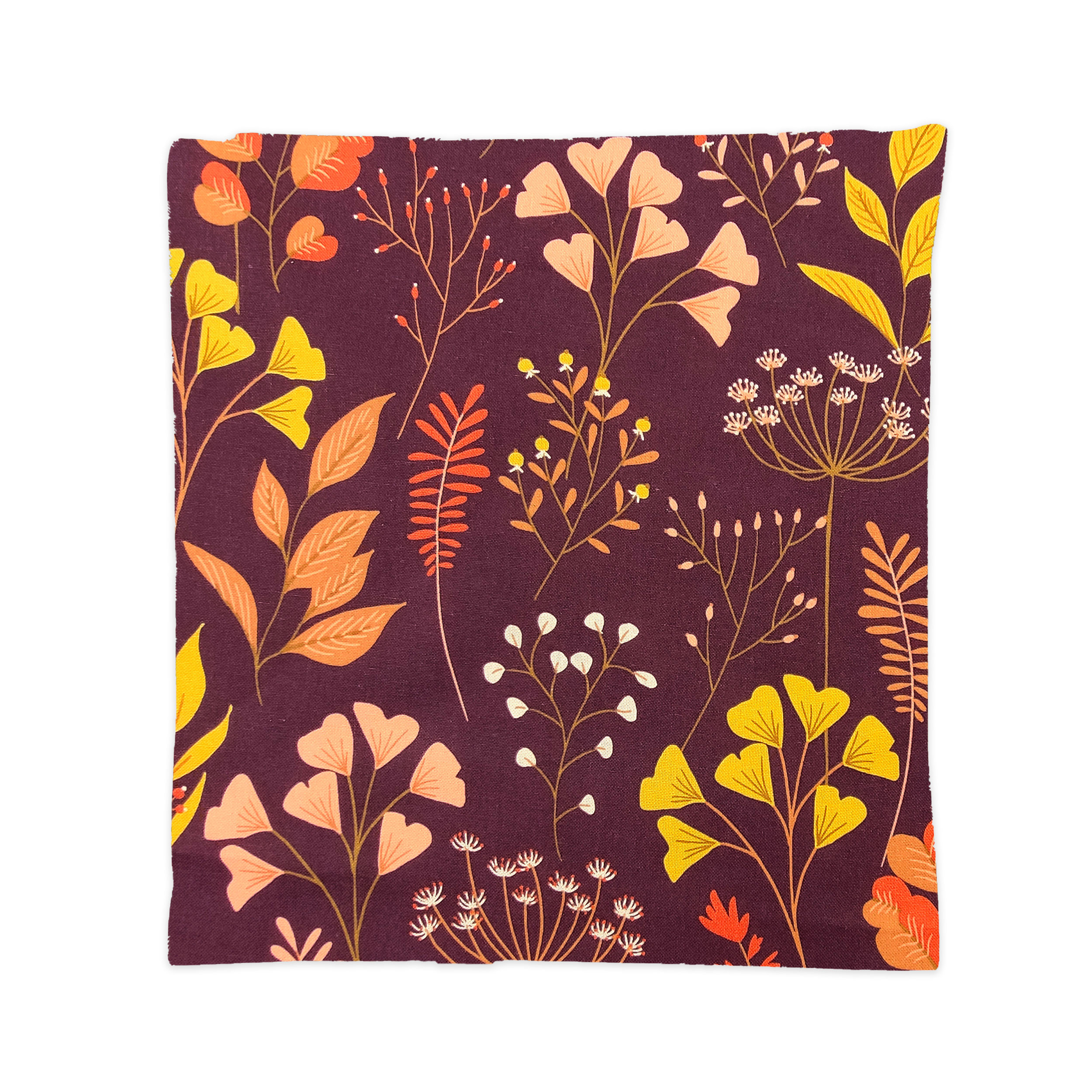 Coussin Taie d'oreiller Feuillage Coloré Fond Vinaccia