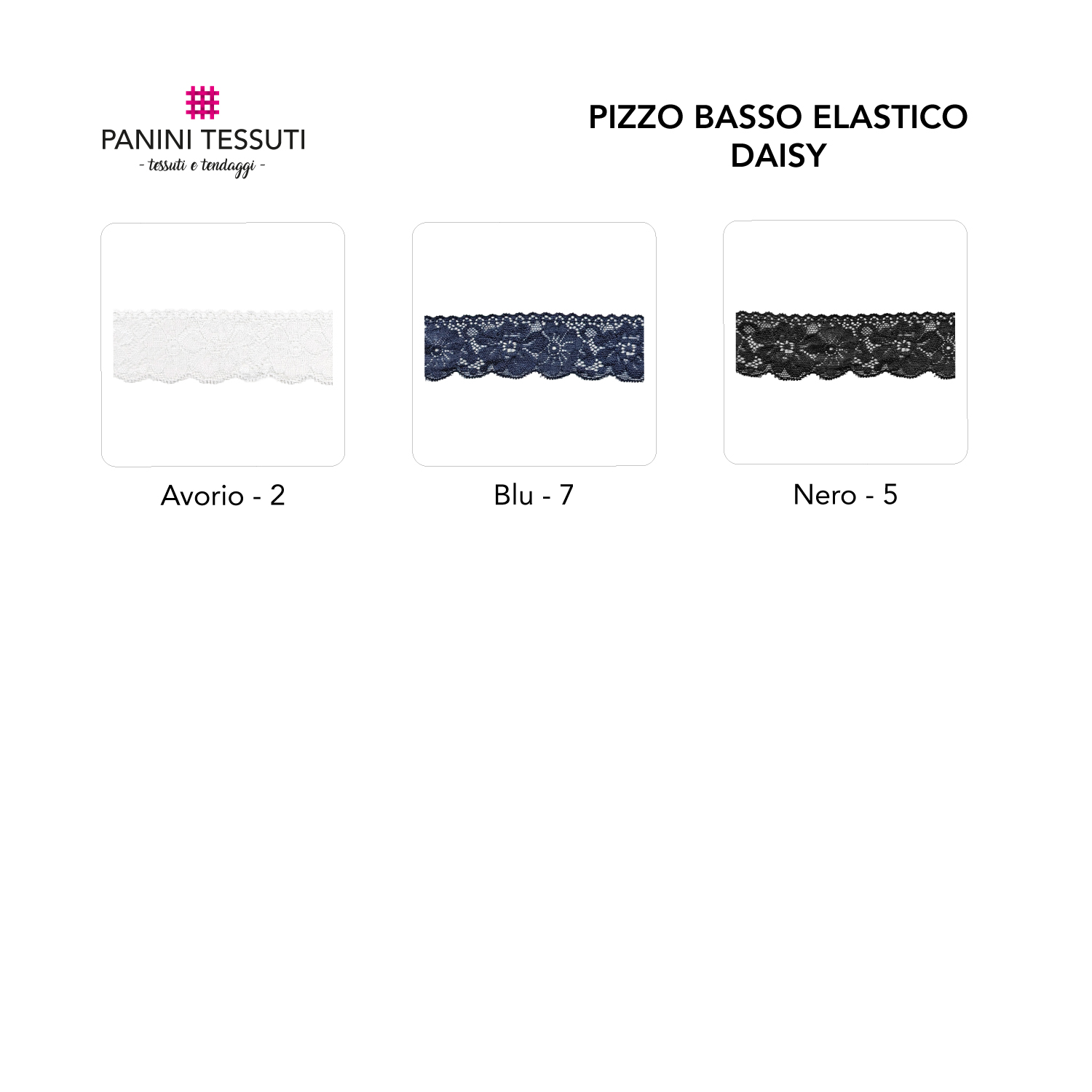Lace Low Elastic Daisy Image