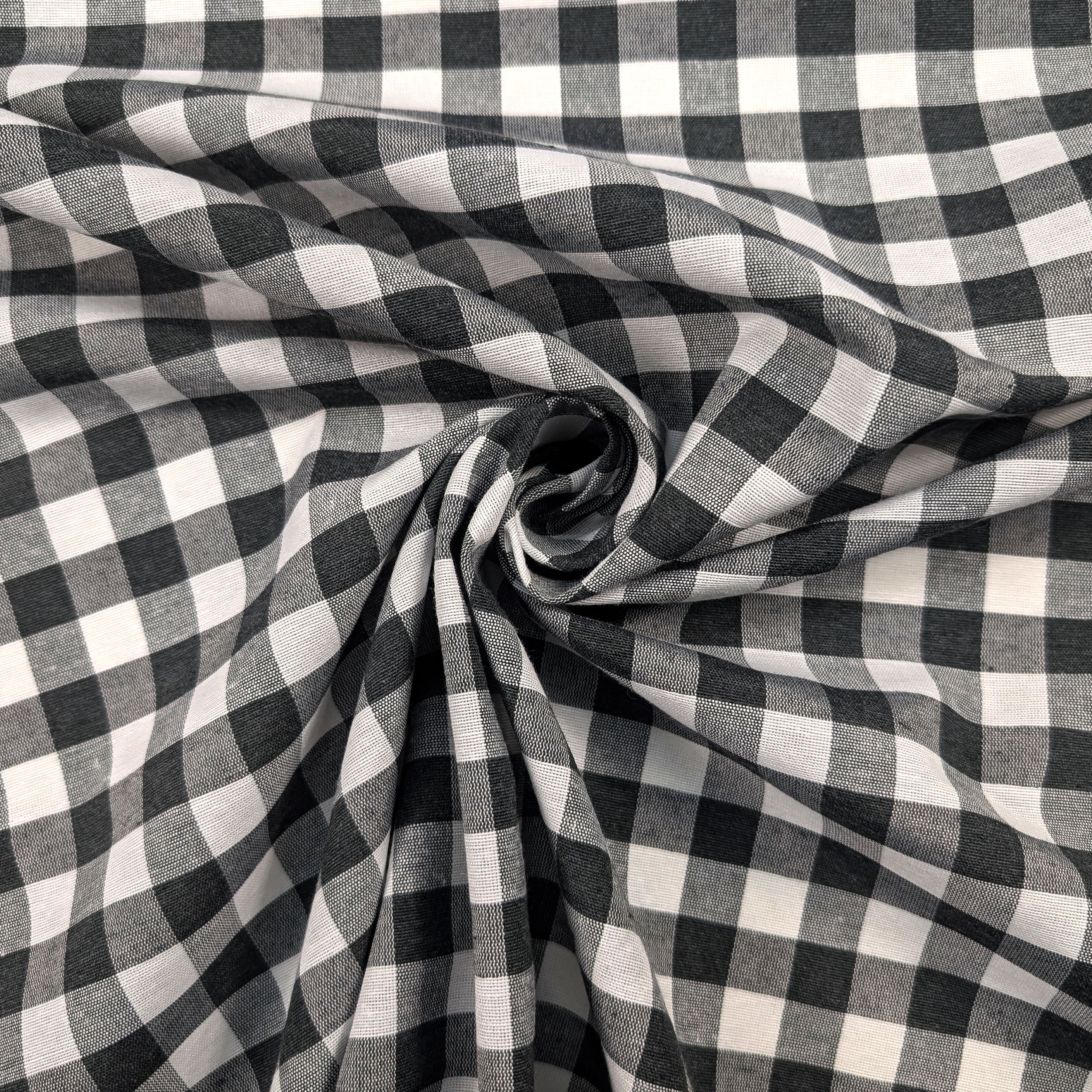 Yarn Dyed Tablecloth Fabric with Check Pattern Image