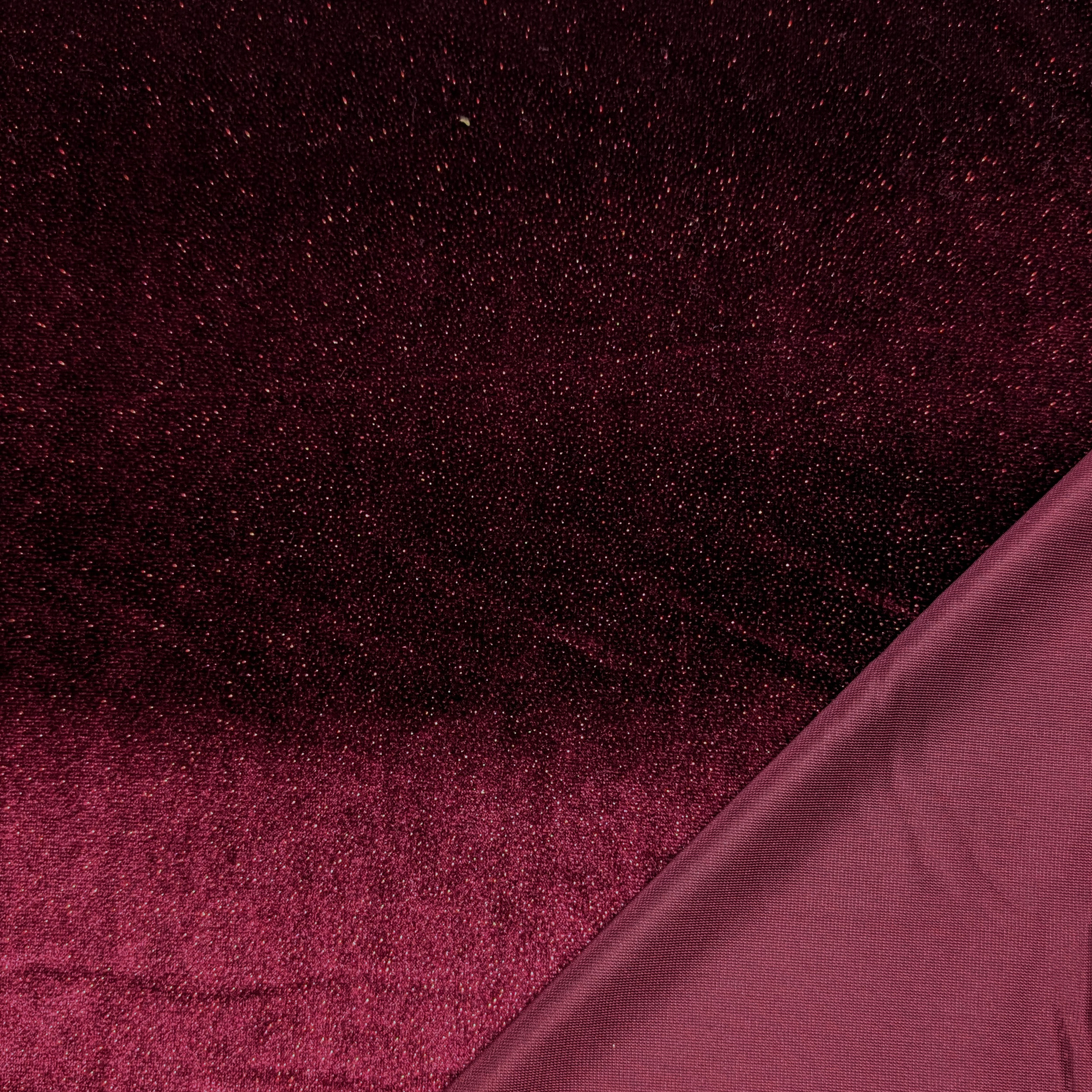 Bordeaux velveteen with rhinestones Image