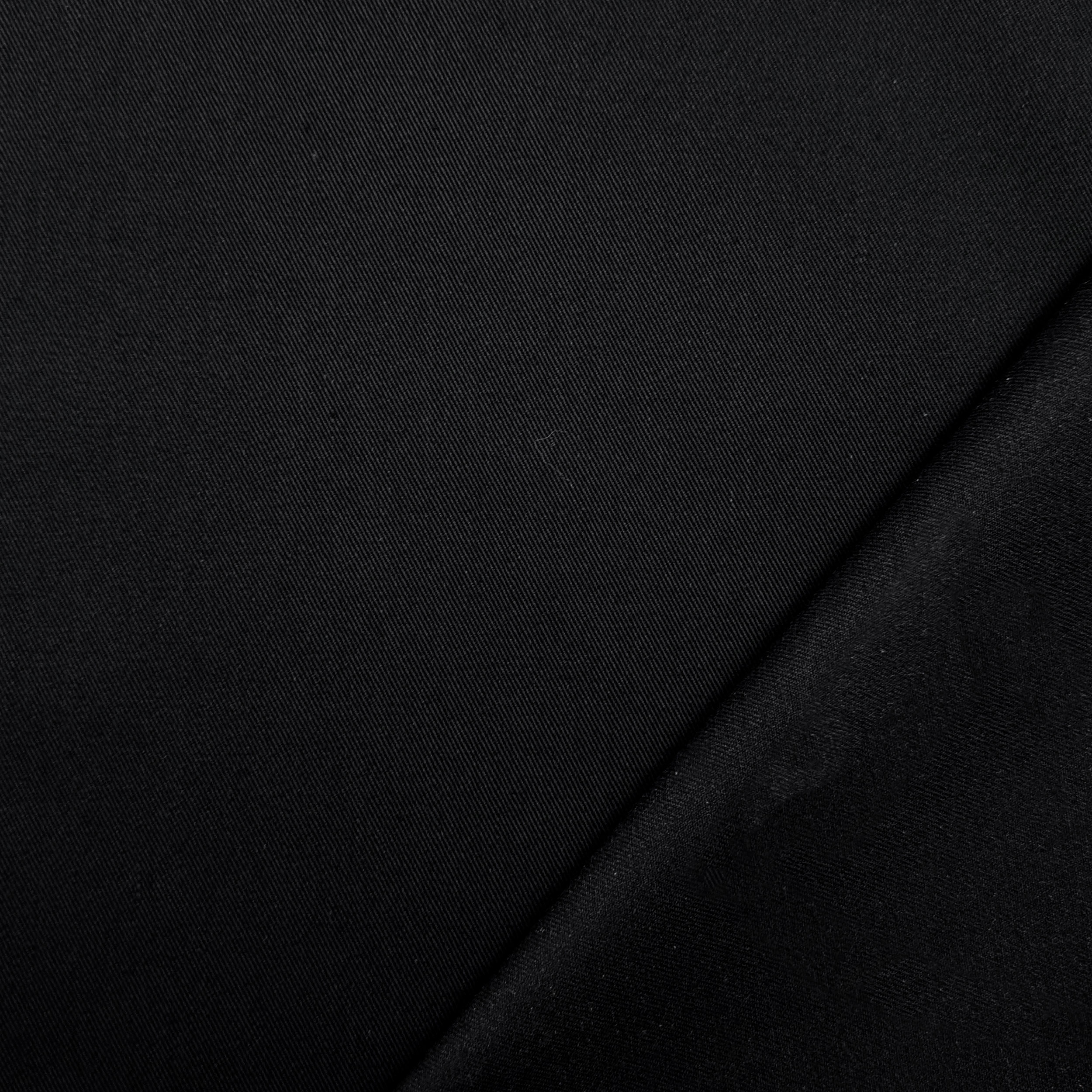 Black Cotton Drill for Bags Image
