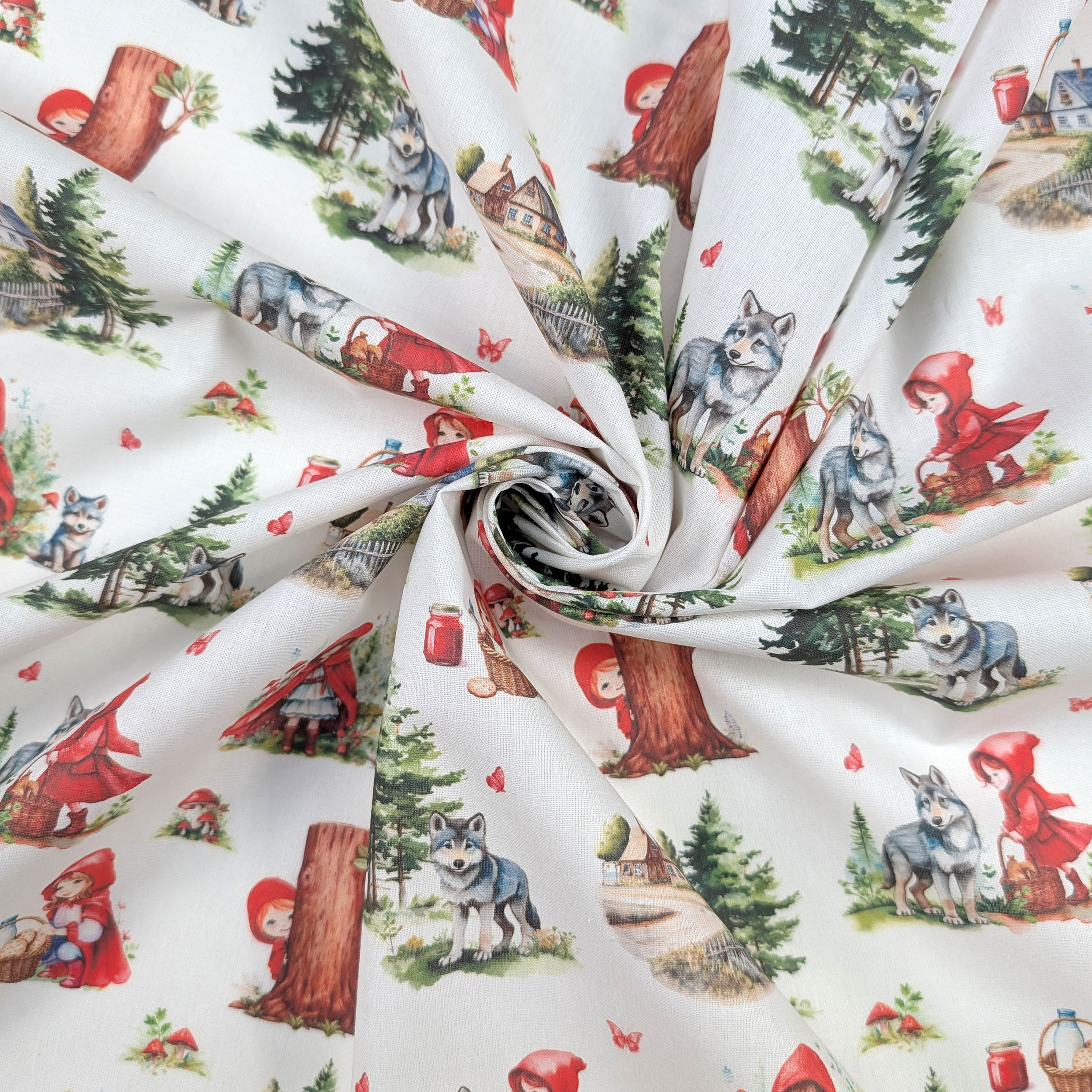 Red Riding Hood Fantasy Cotton Image