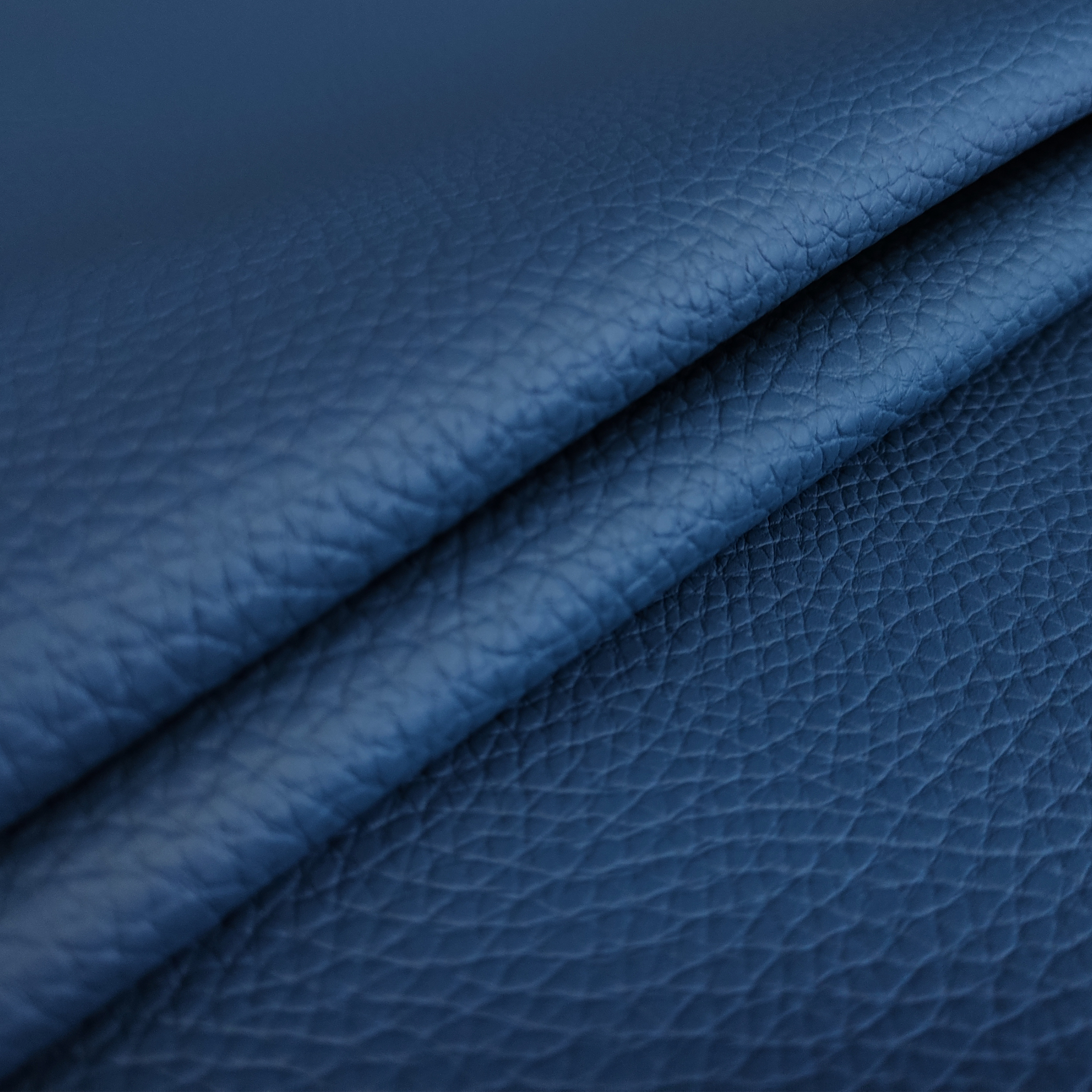 Découpe Faux cuir imperméable Bleu 150x140 cm Image