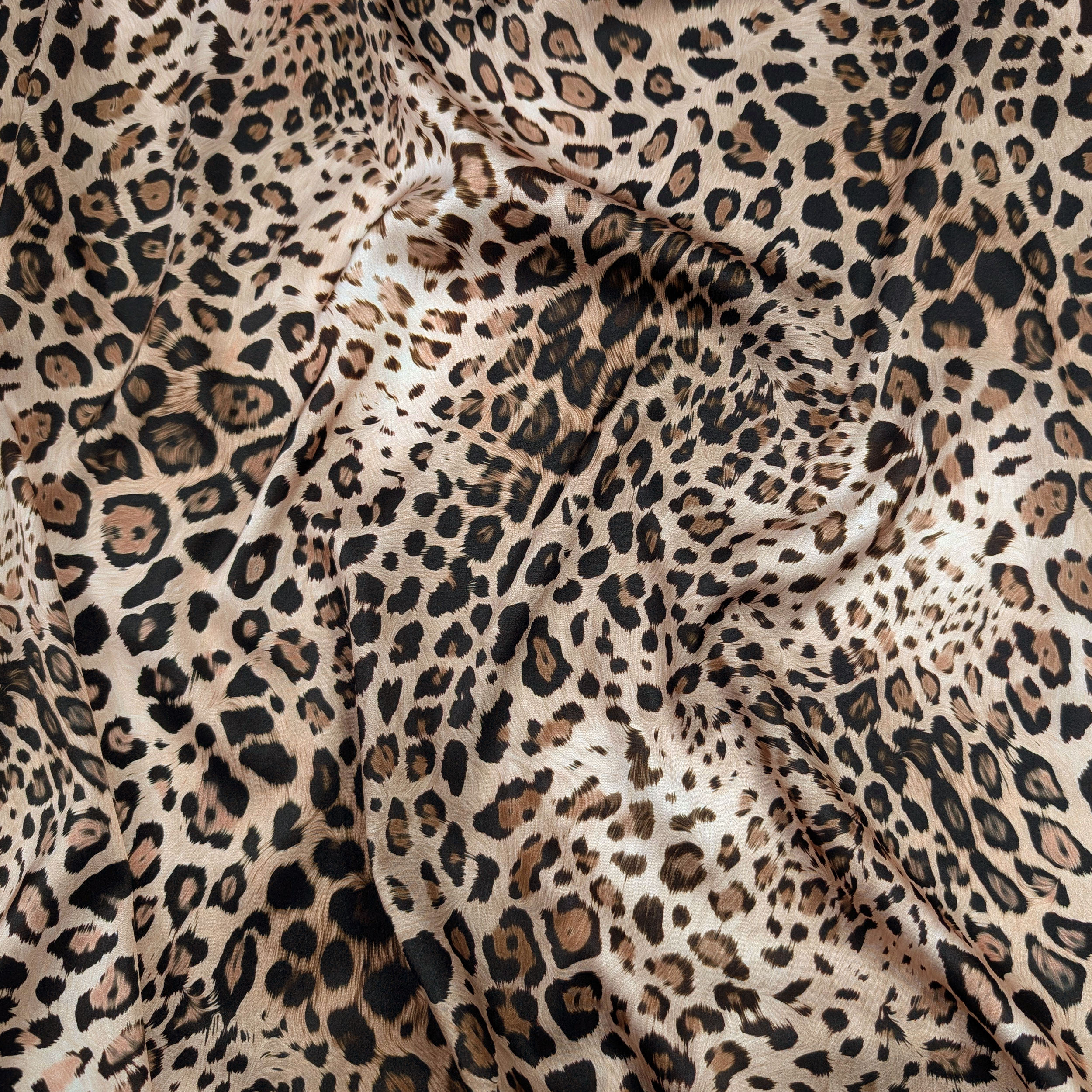 High Fashion Leopard Satin Image