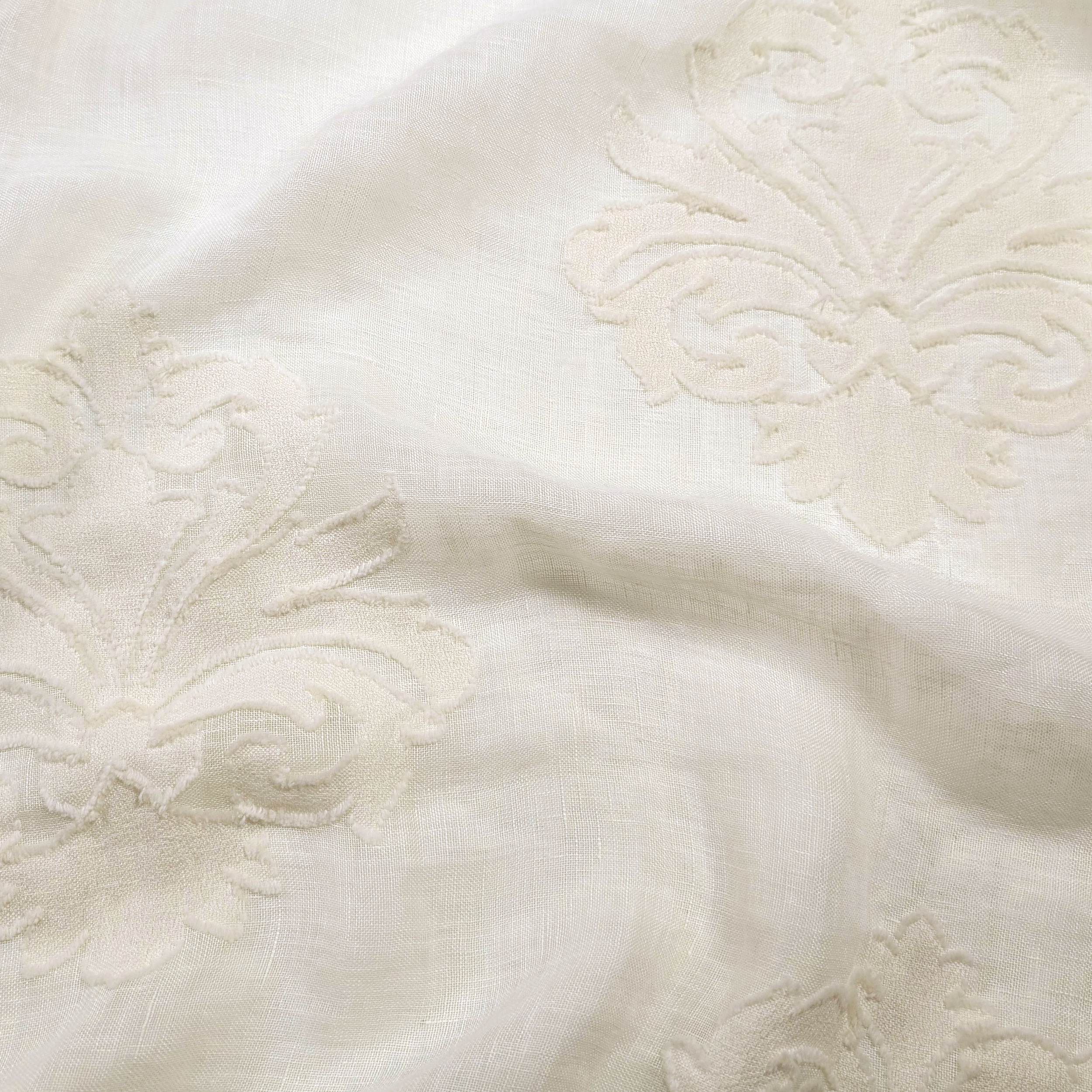 Scampolo Linen Curtain Cotton Lily 380x300 cm Image