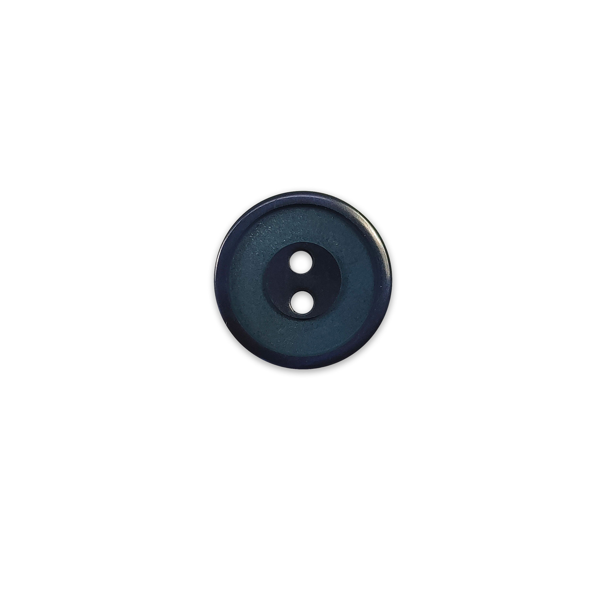 Laminated Button 2 Holes Blue Lin 24 | Panini