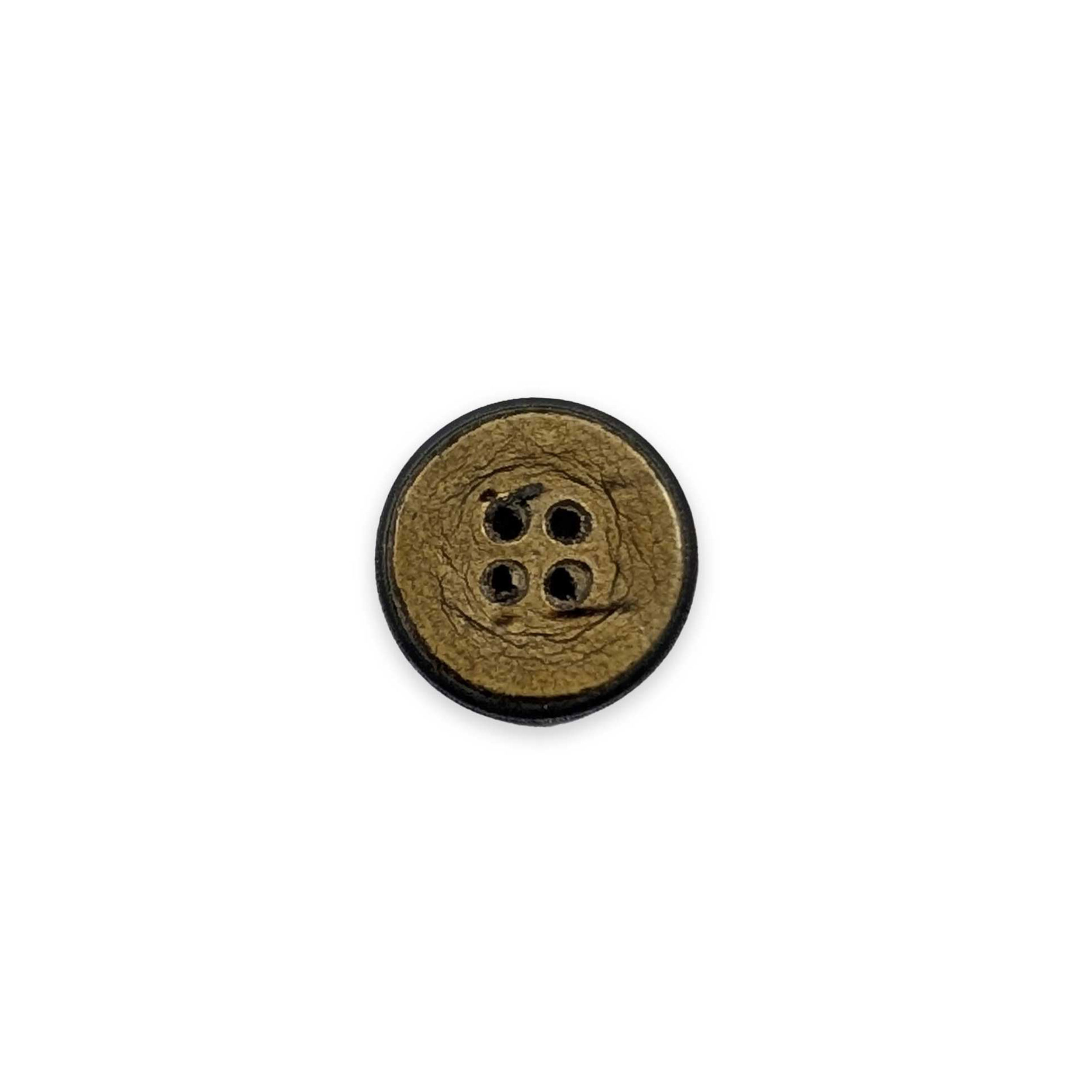 Bordeaux Wooden Button 4 Holes Lin 32 Image
