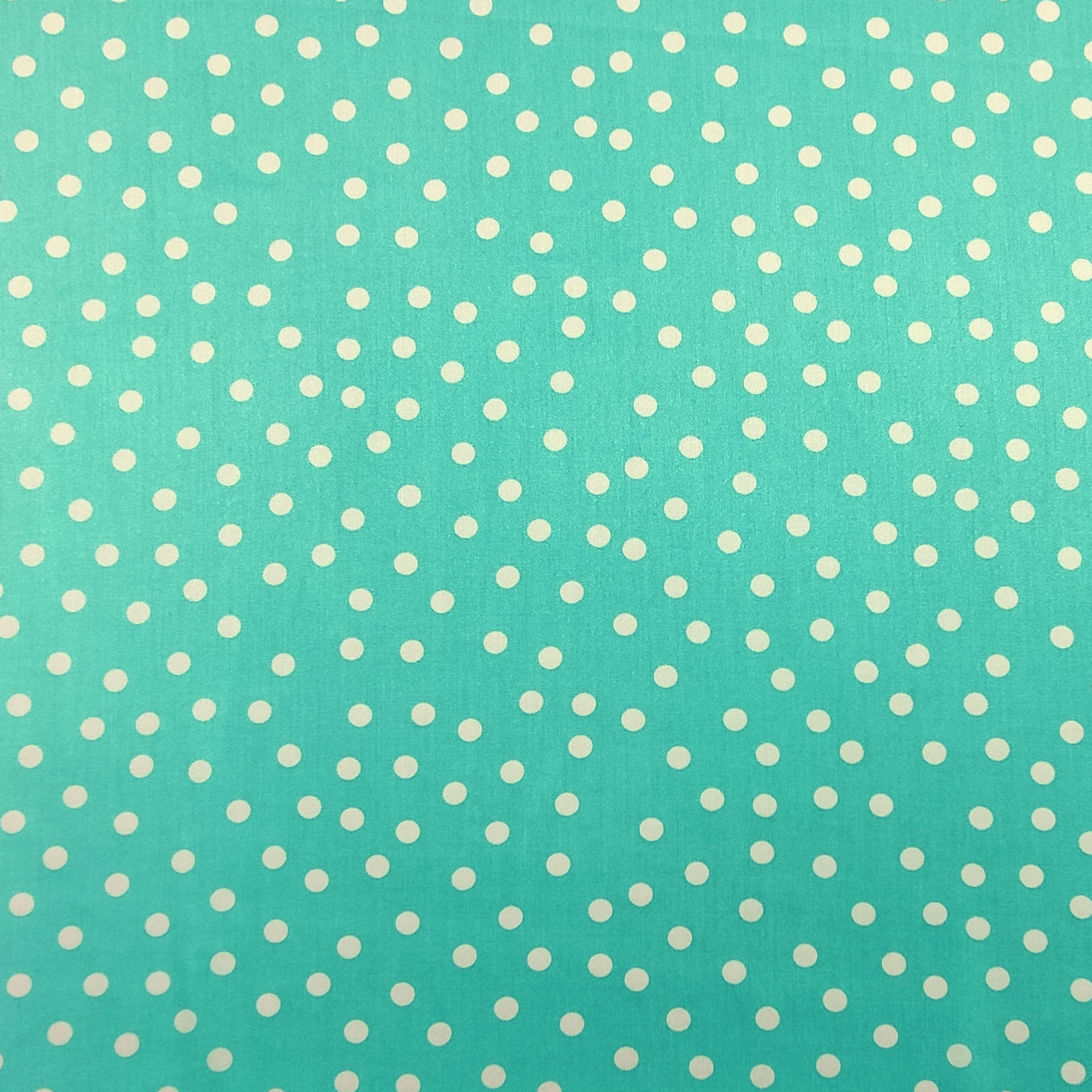 Ensemble en satin de coton à pois blancs