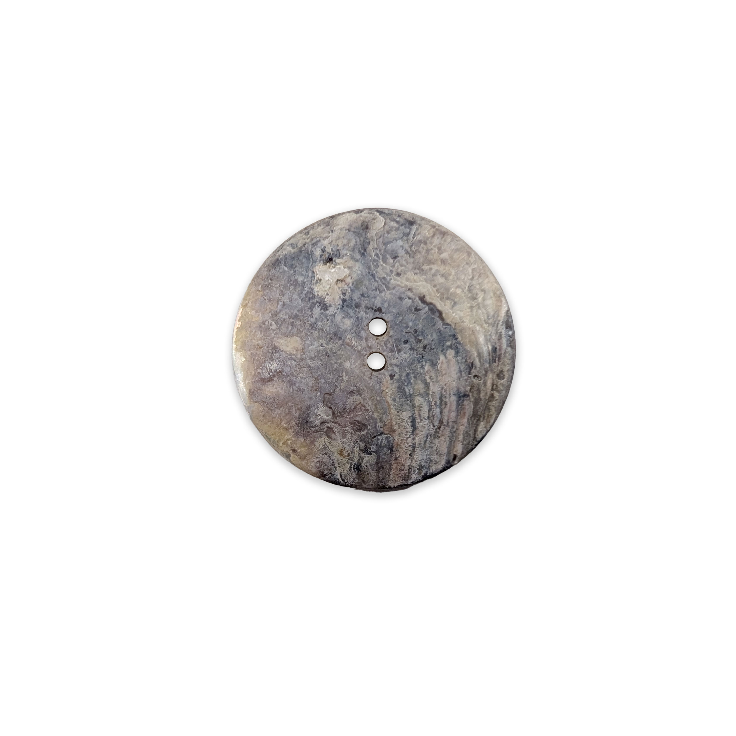 Natural Mother-of-Pearl Button 2 Holes Image