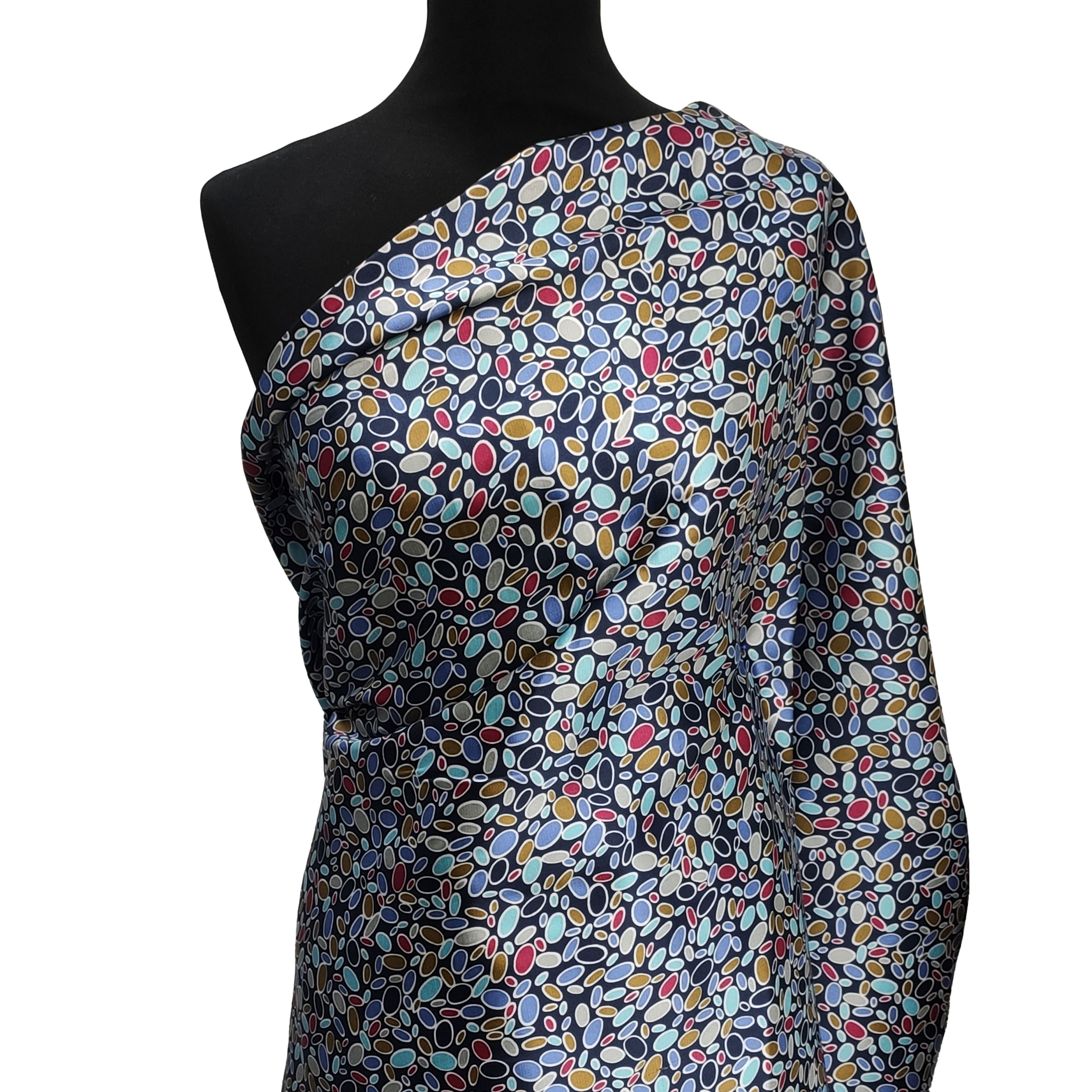 Satin Shantung Fashion Viscose Silk Pebbles