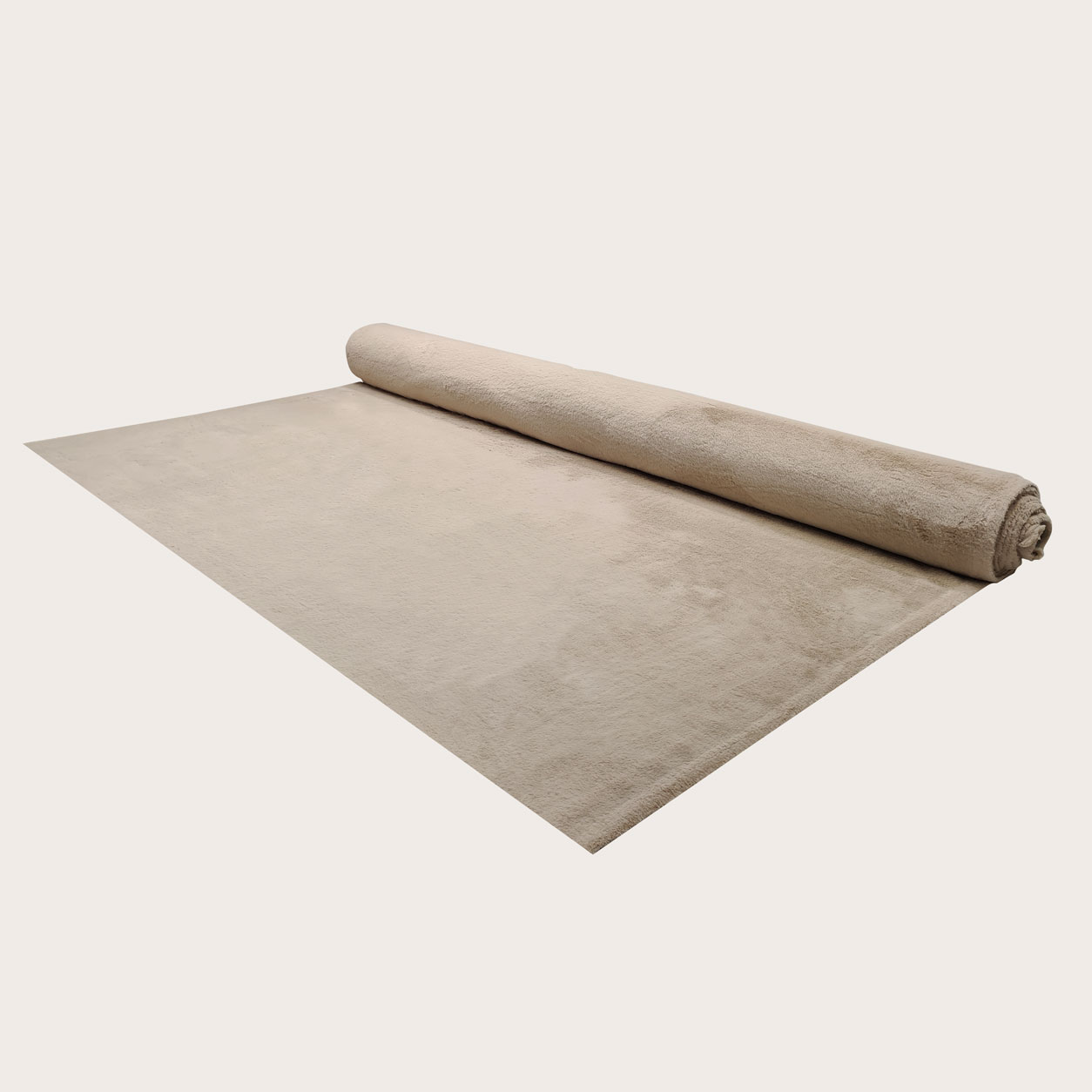 Tessuto Double Montone Beige Image