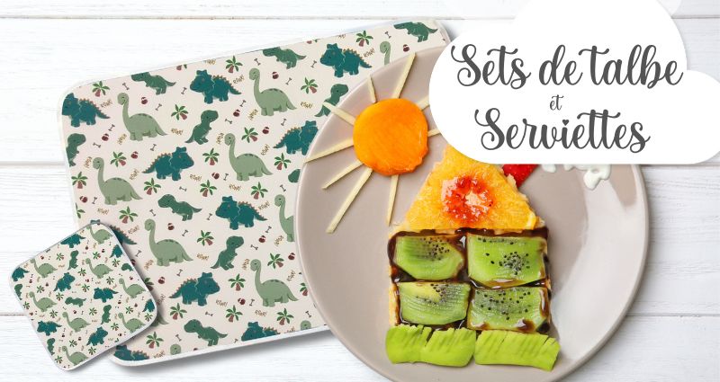 Sets de talbe Serviettes et panini tessuti