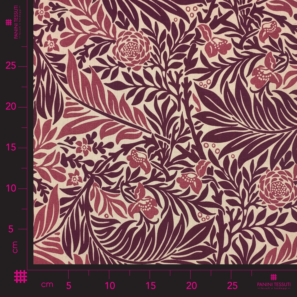tessuto-panama-fantasia-floreale-rosa-e-viola